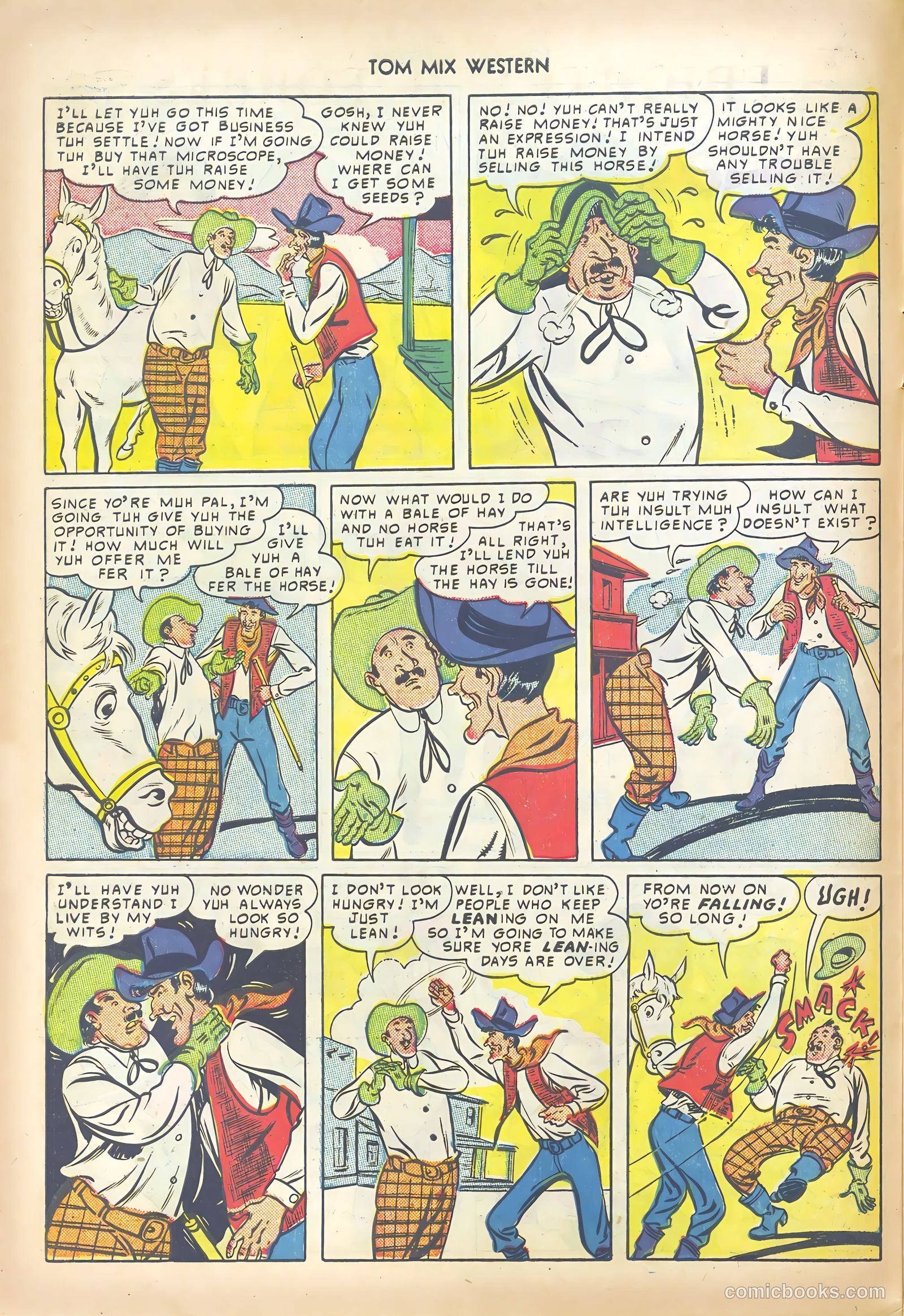 Tom Mix Western #29 (1950) — page 22 of 52
