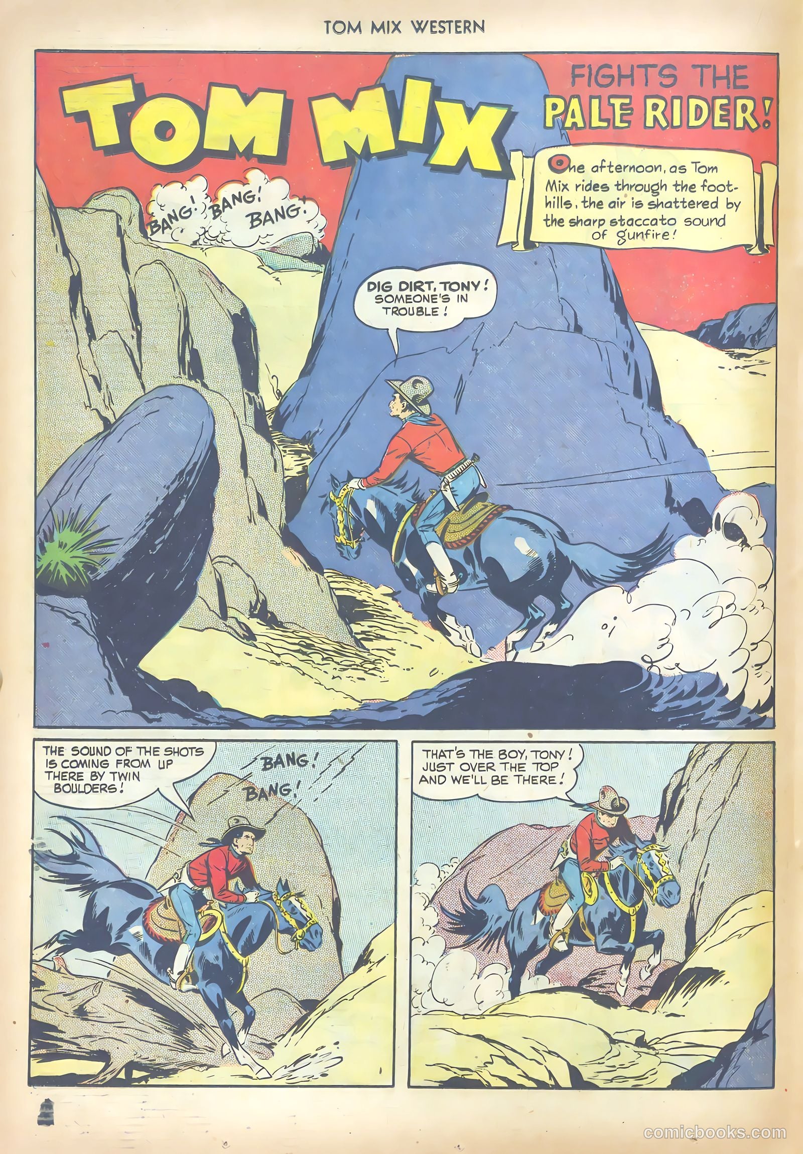 Tom Mix Western #29 (1950) — page 26 of 52