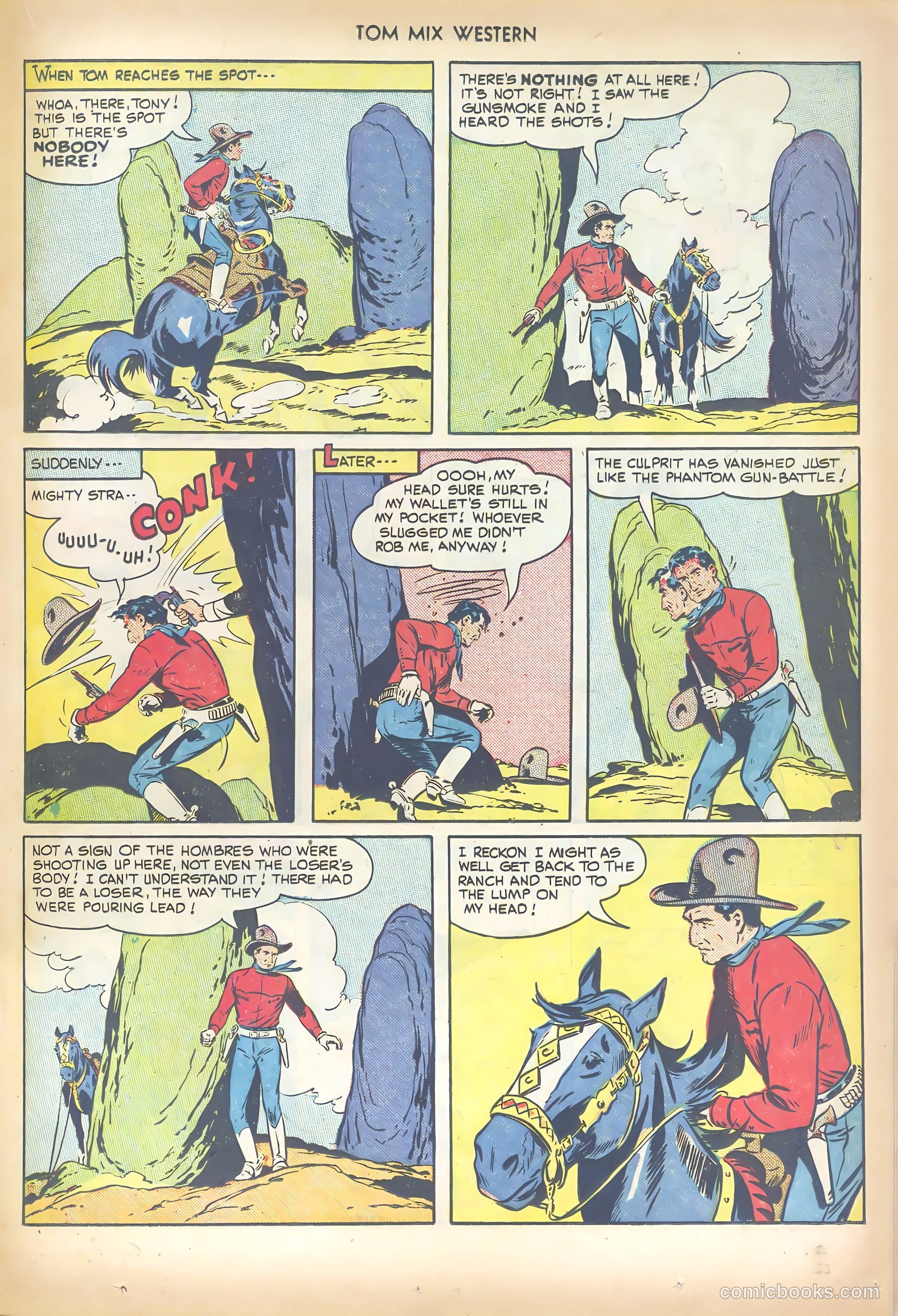 Tom Mix Western #29 (1950) — page 27 of 52
