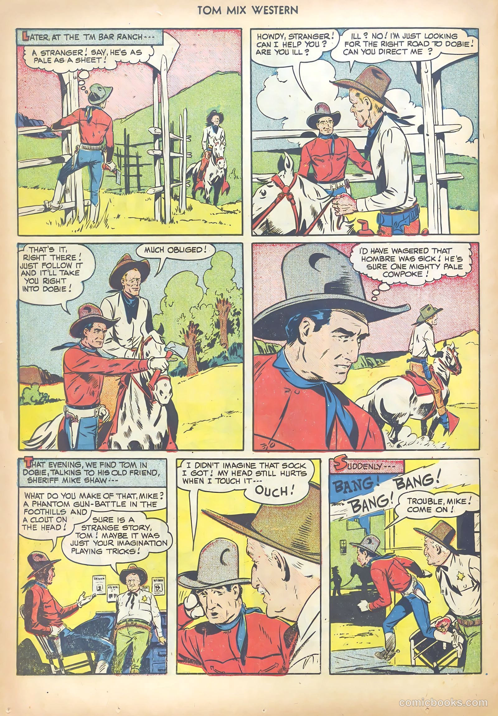 Tom Mix Western #29 (1950) — page 28 of 52