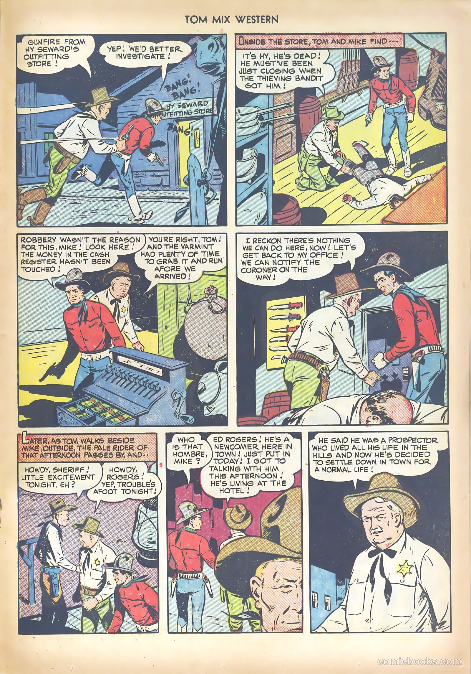 Tom Mix Western #29 (1950) — page 29 of 52