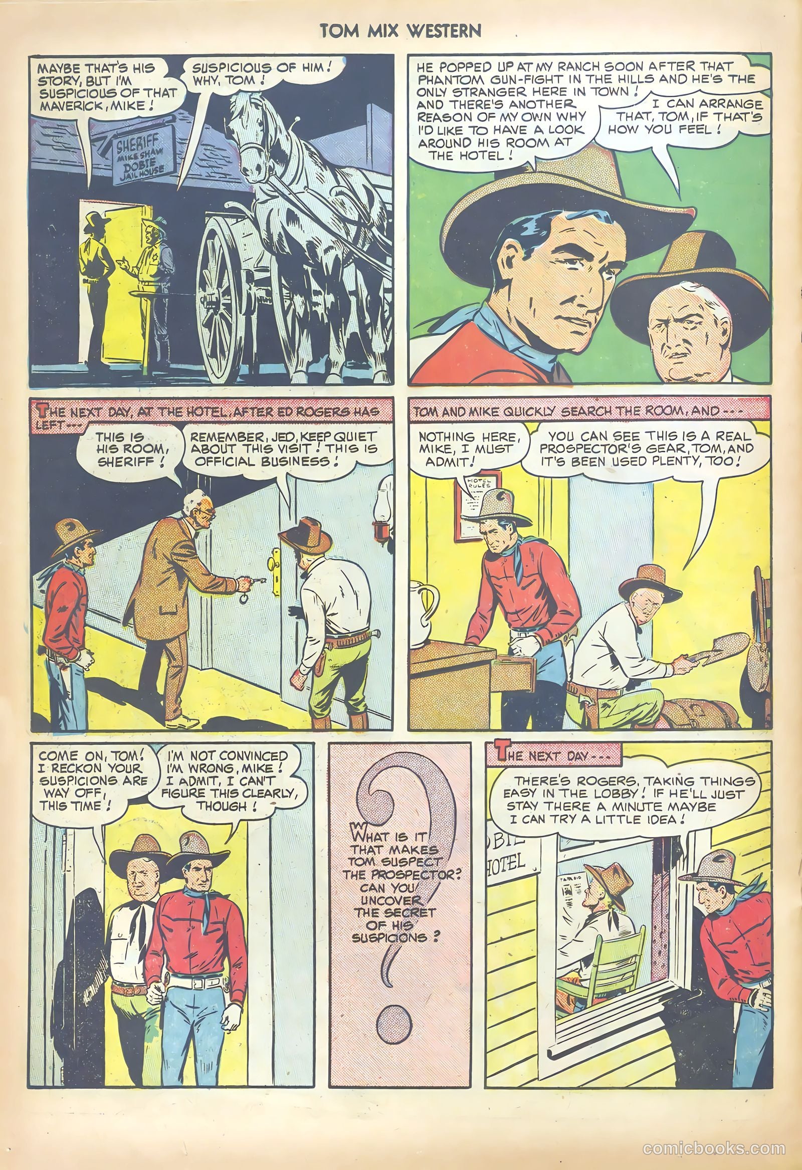 Tom Mix Western #29 (1950) — page 30 of 52