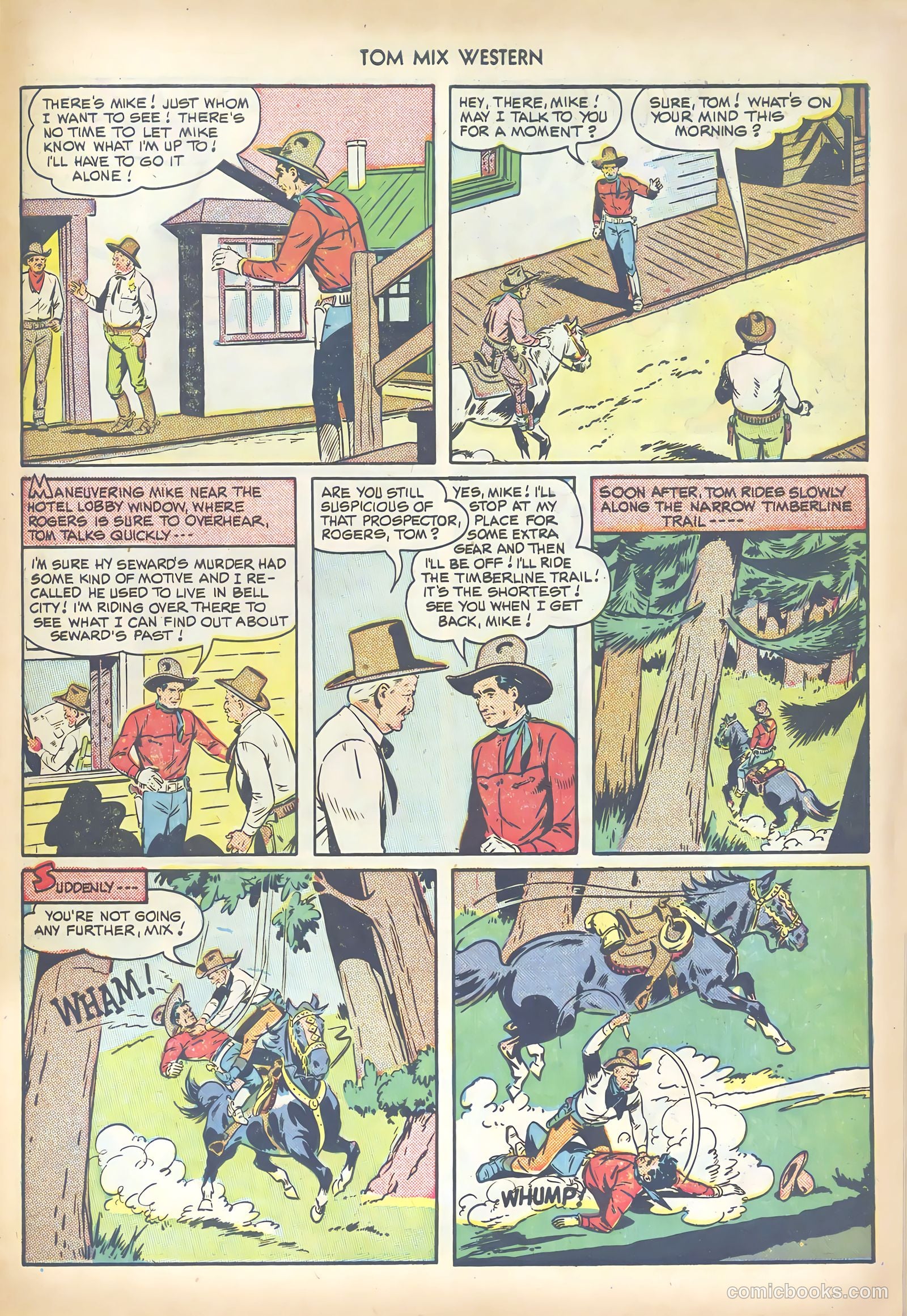Tom Mix Western #29 (1950) — page 31 of 52