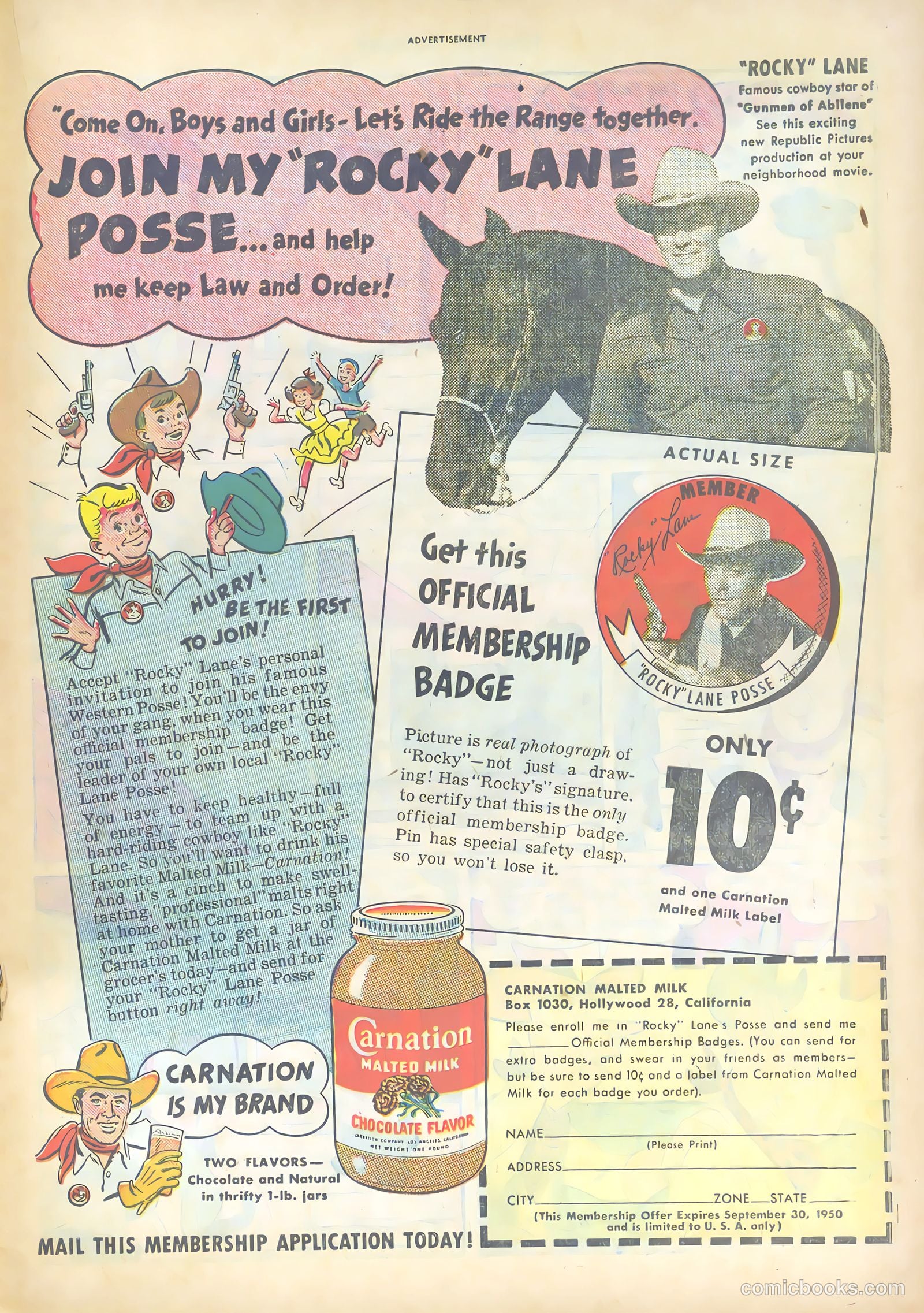 Tom Mix Western #29 (1950) — page 35 of 52