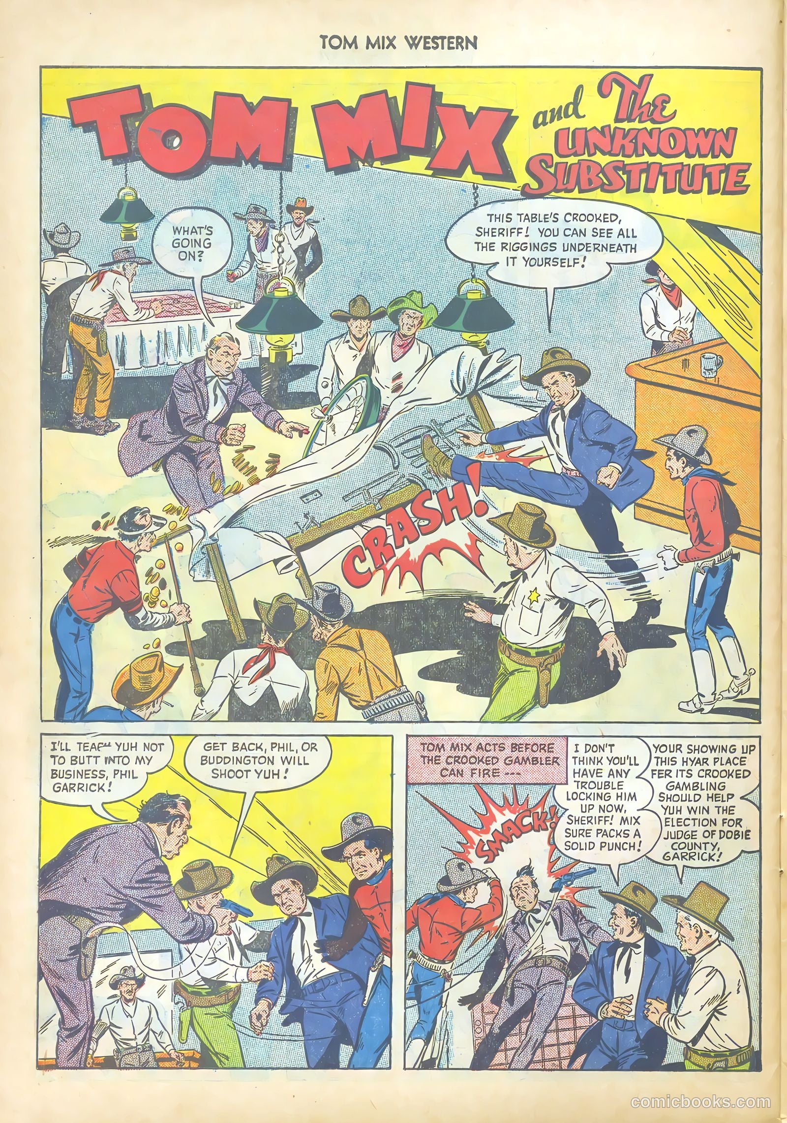 Tom Mix Western #29 (1950) — page 42 of 52