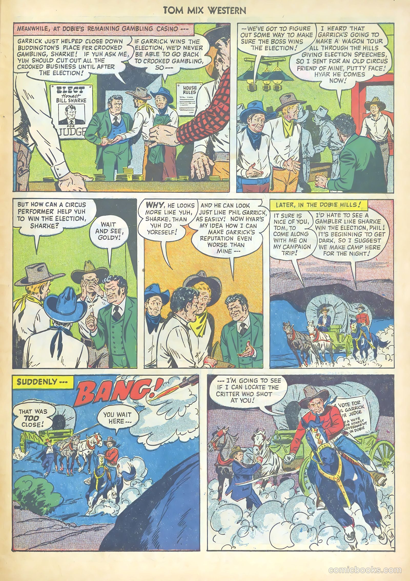 Tom Mix Western #29 (1950) — page 43 of 52