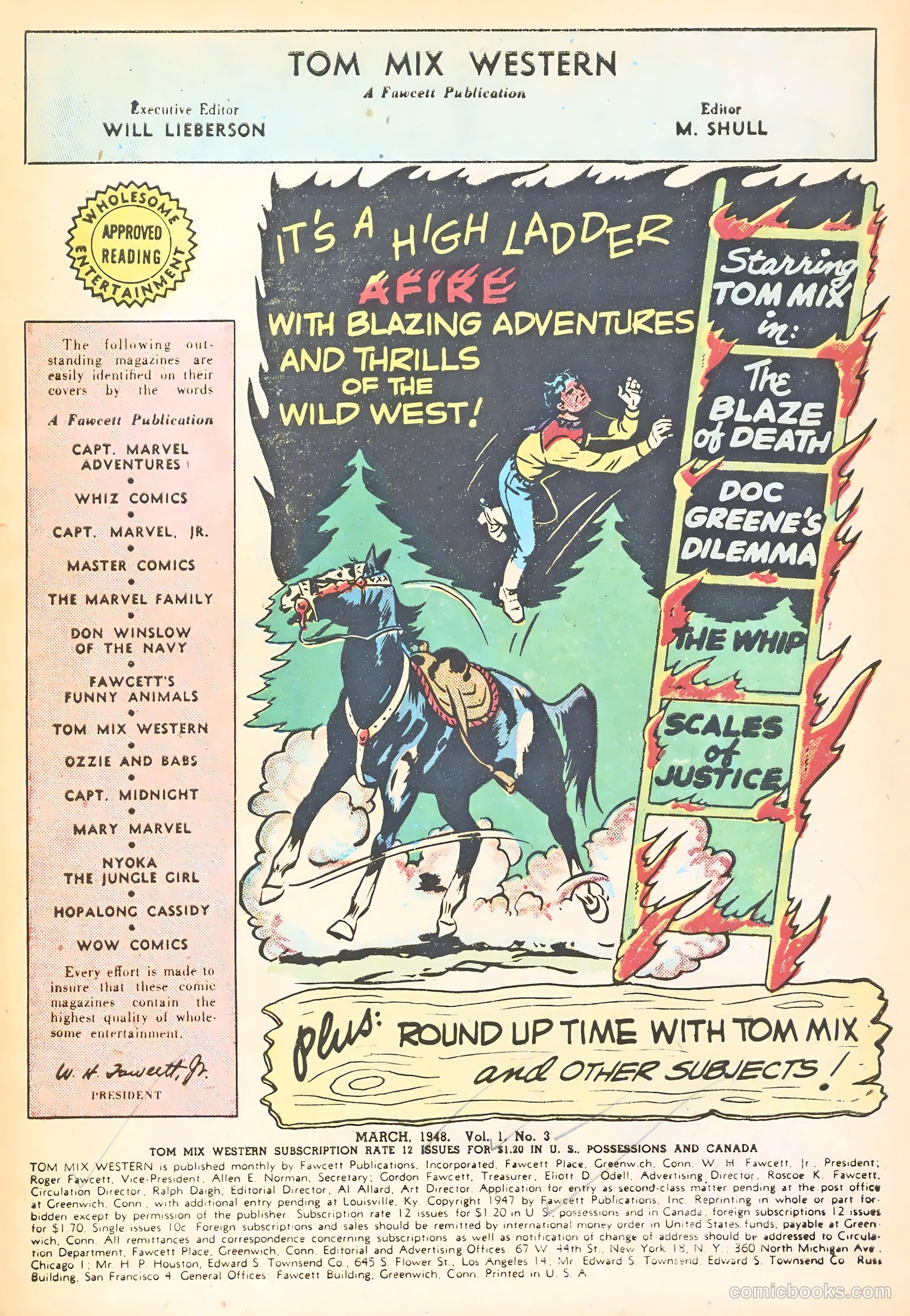 Tom Mix Western #3 (1948) — page 3 of 52
