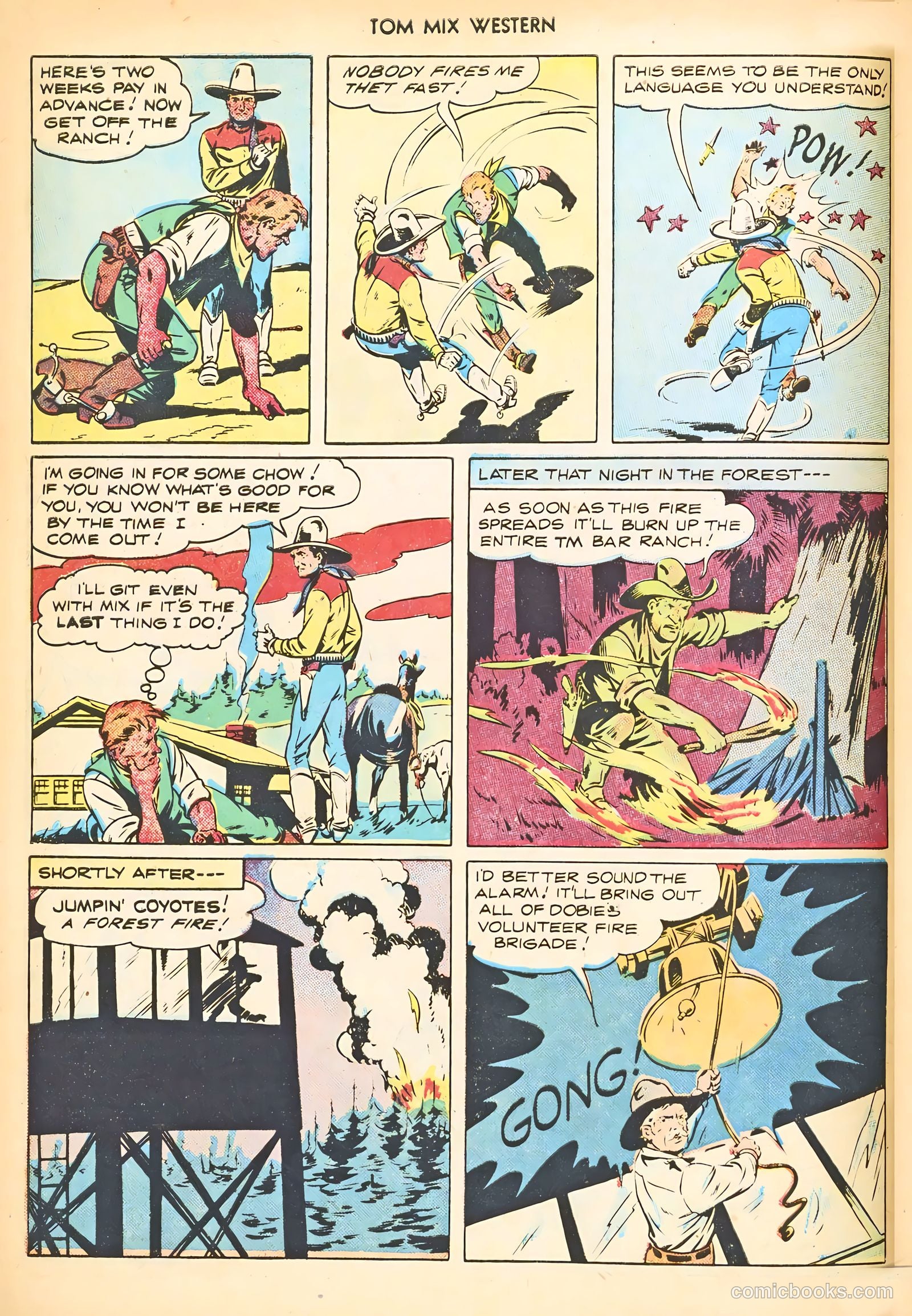 Tom Mix Western #3 (1948) — page 6 of 52