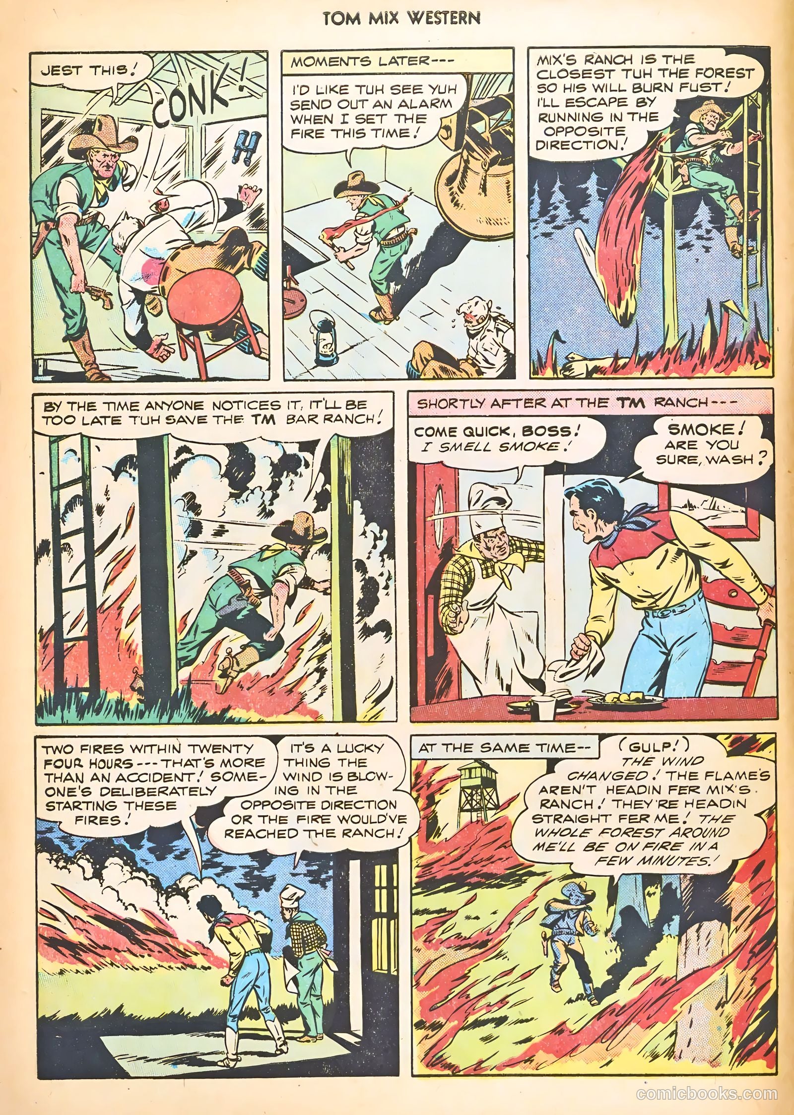 Tom Mix Western #3 (1948) — page 8 of 52