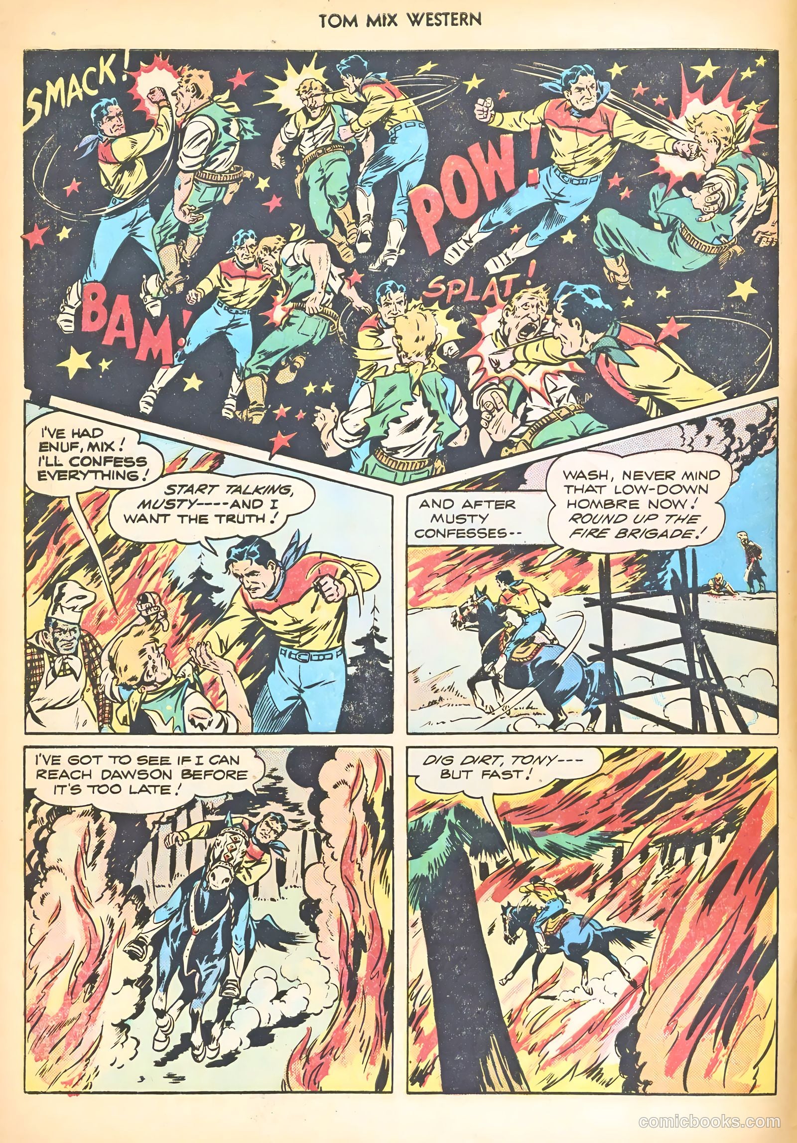 Tom Mix Western #3 (1948) — page 10 of 52