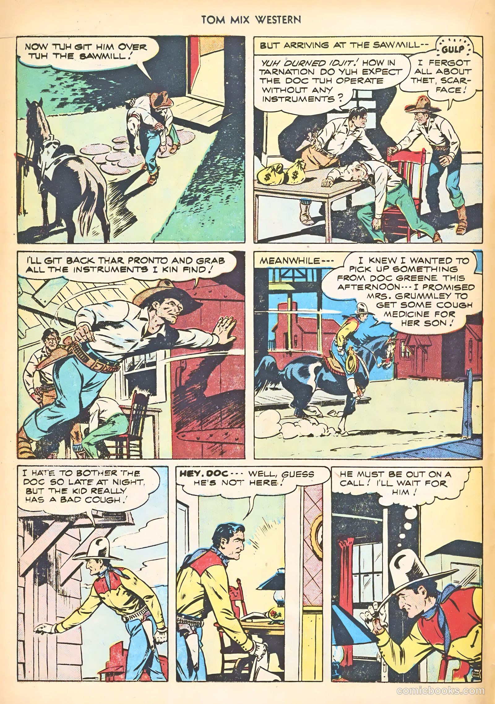 Tom Mix Western #3 (1948) — page 18 of 52