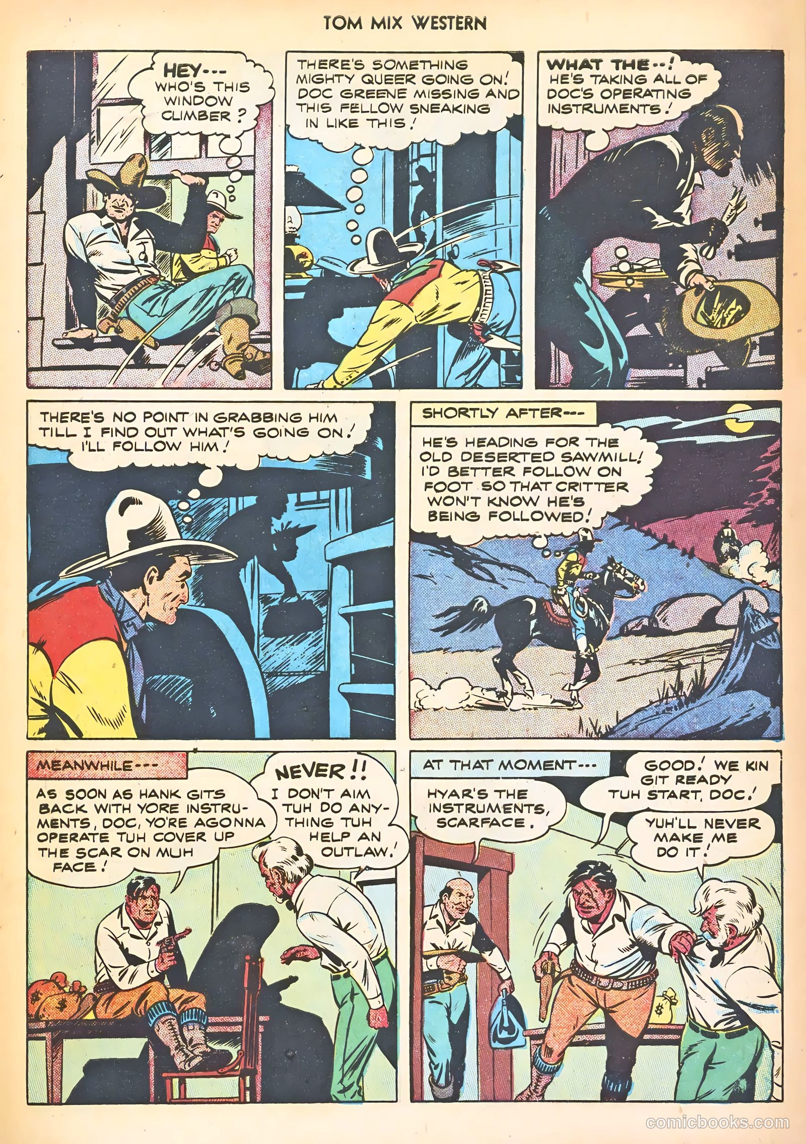 Tom Mix Western #3 (1948) — page 19 of 52
