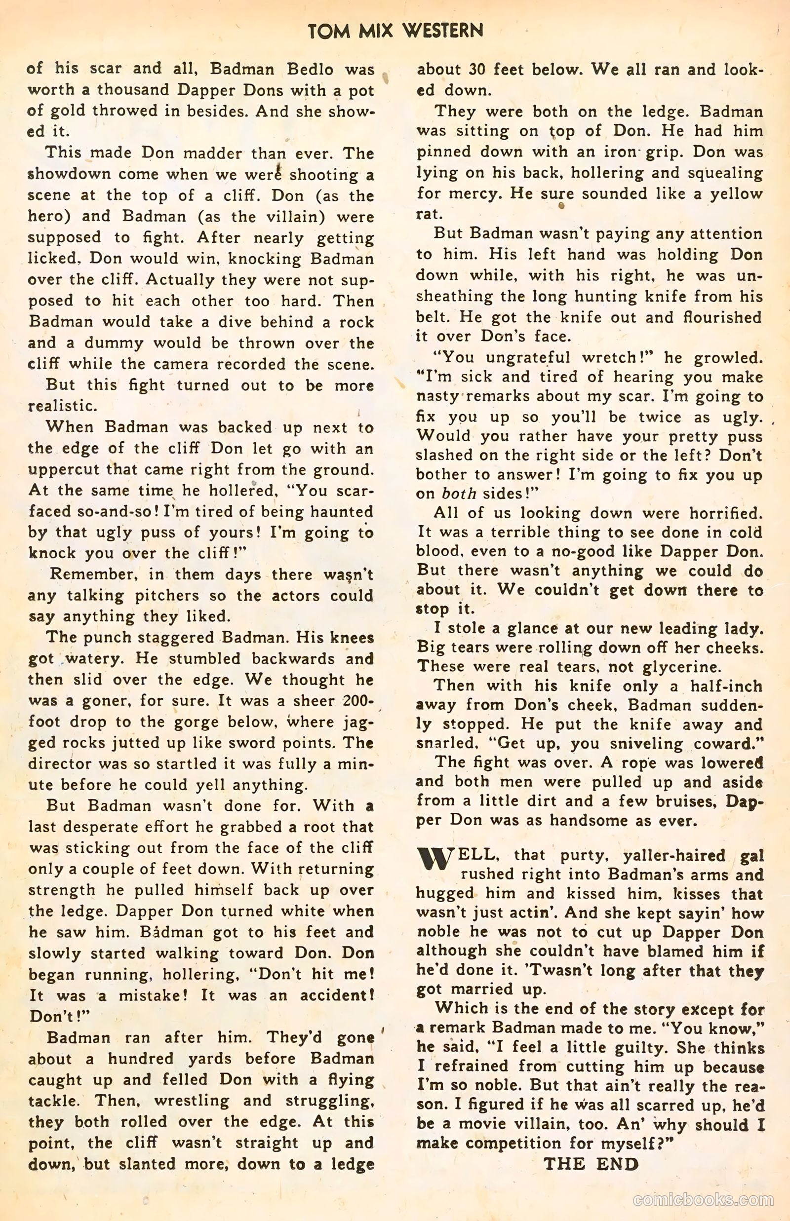 Tom Mix Western #3 (1948) — page 25 of 52