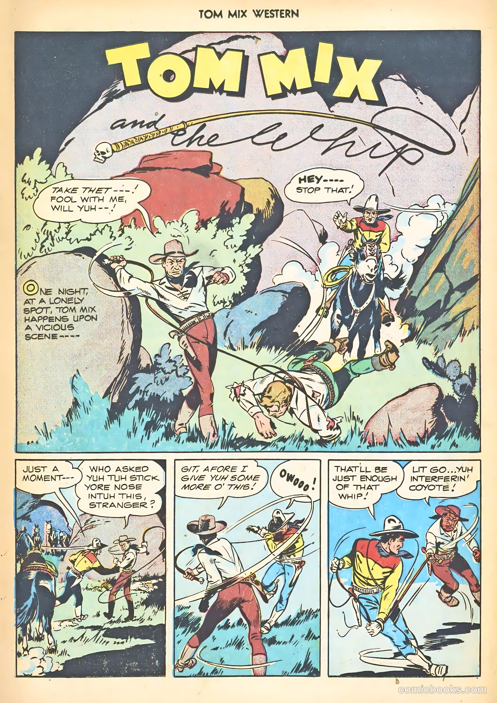 Tom Mix Western #3 (1948) — page 26 of 52
