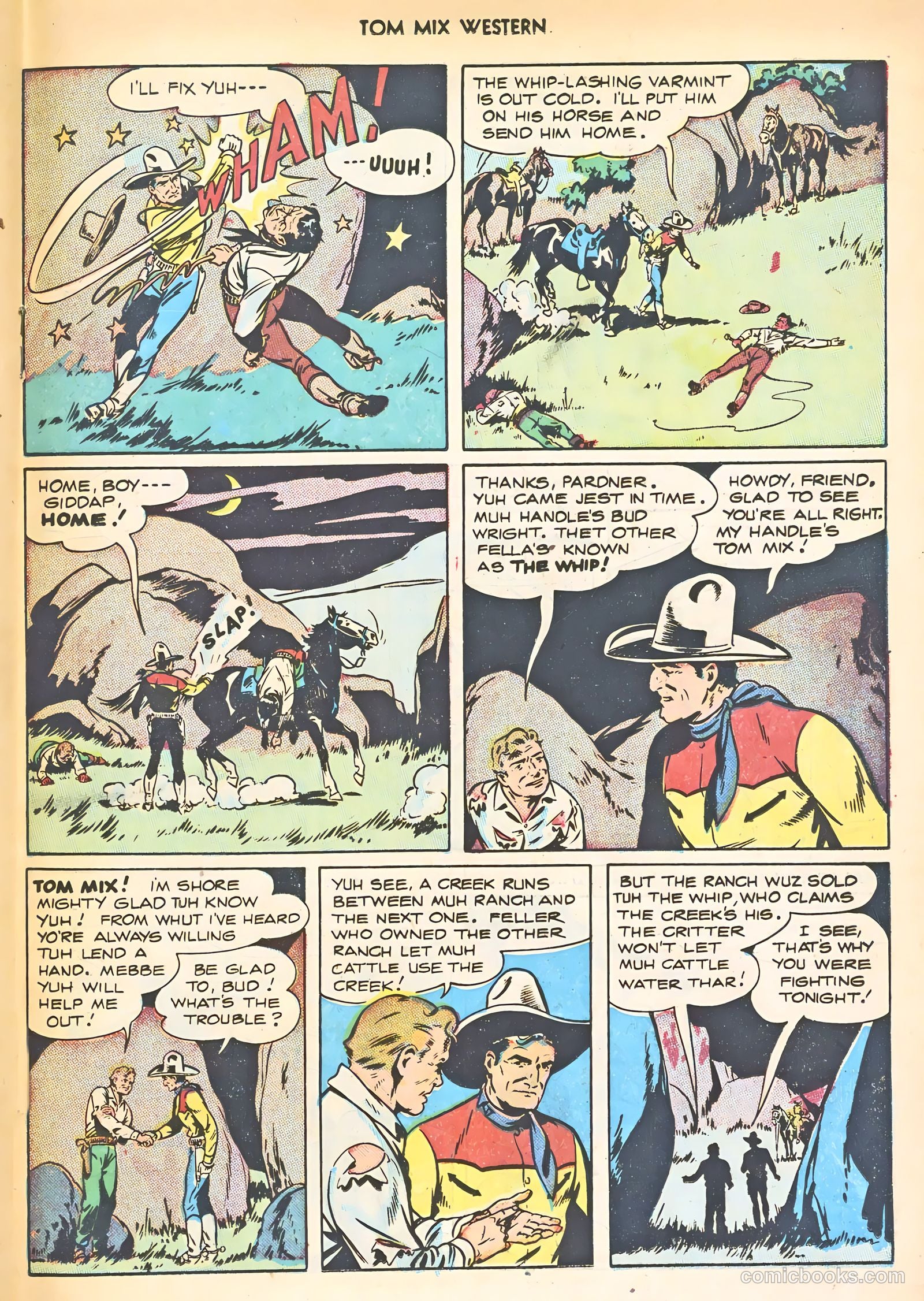 Tom Mix Western #3 (1948) — page 27 of 52