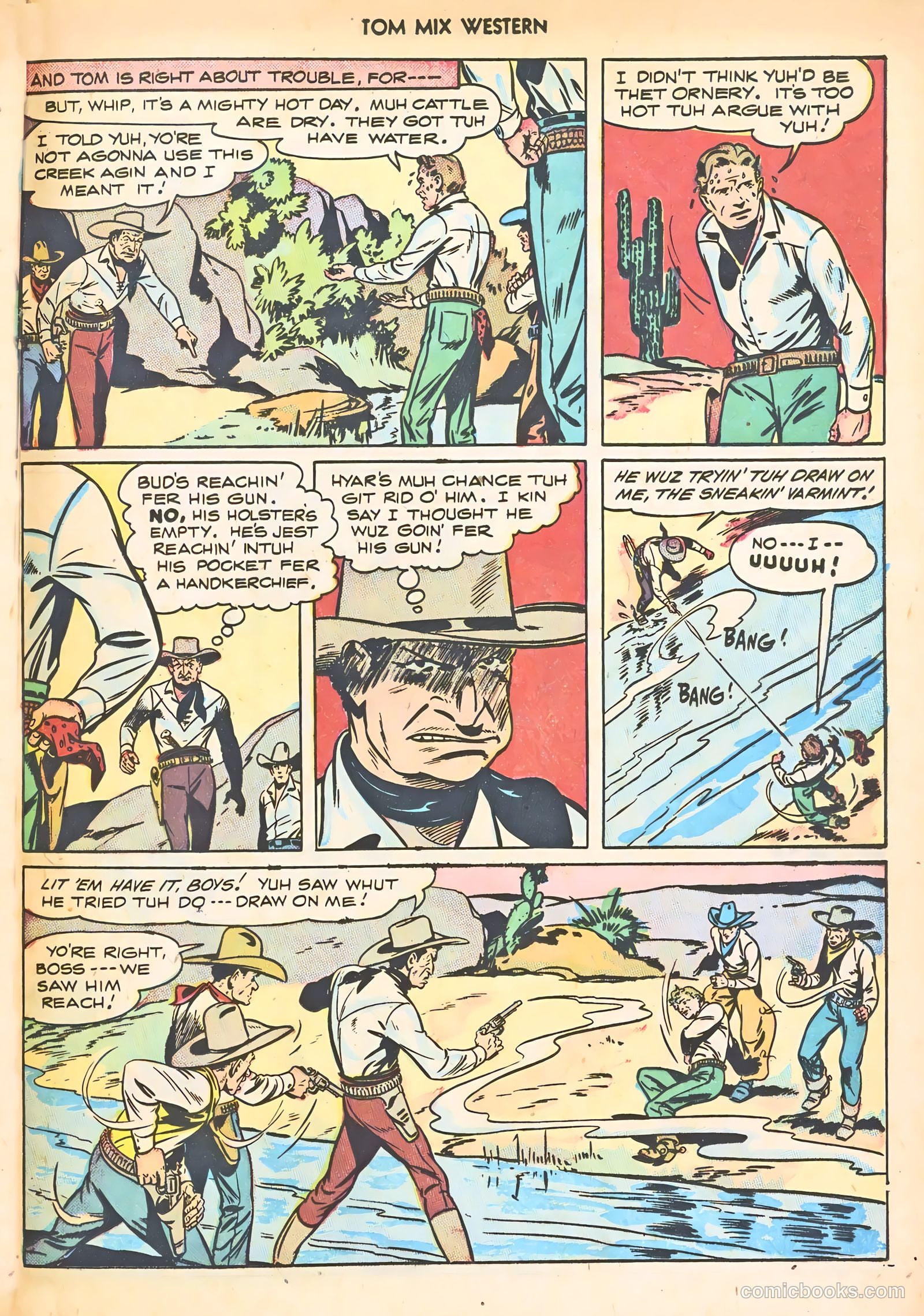 Tom Mix Western #3 (1948) — page 29 of 52