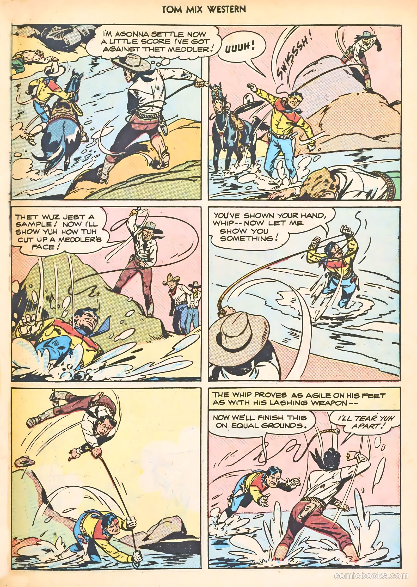 Tom Mix Western #3 (1948) — page 31 of 52