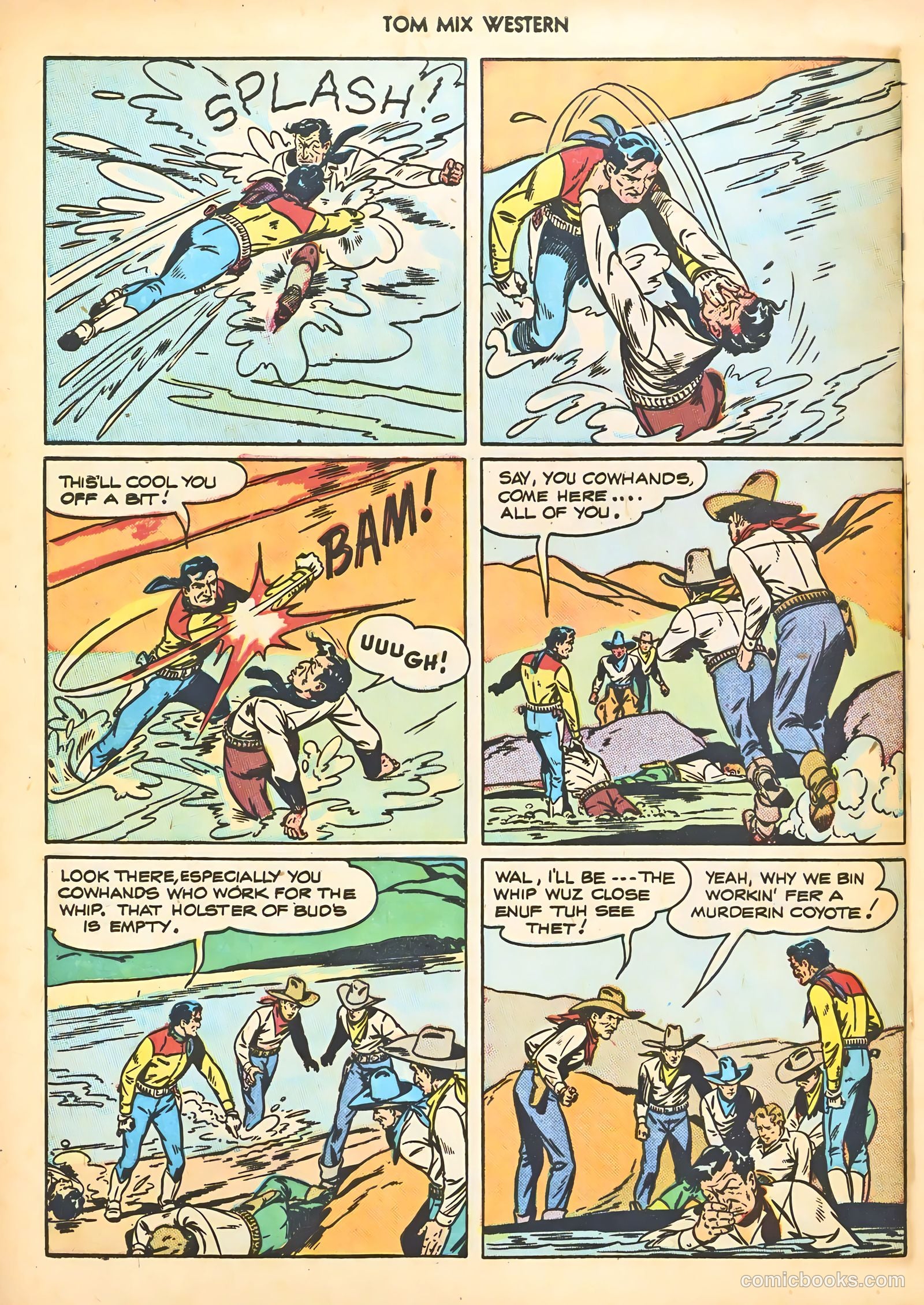 Tom Mix Western #3 (1948) — page 32 of 52