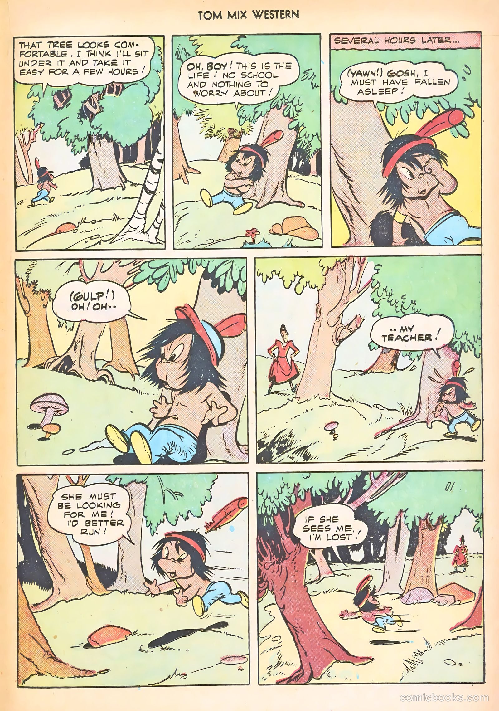 Tom Mix Western #3 (1948) — page 37 of 52