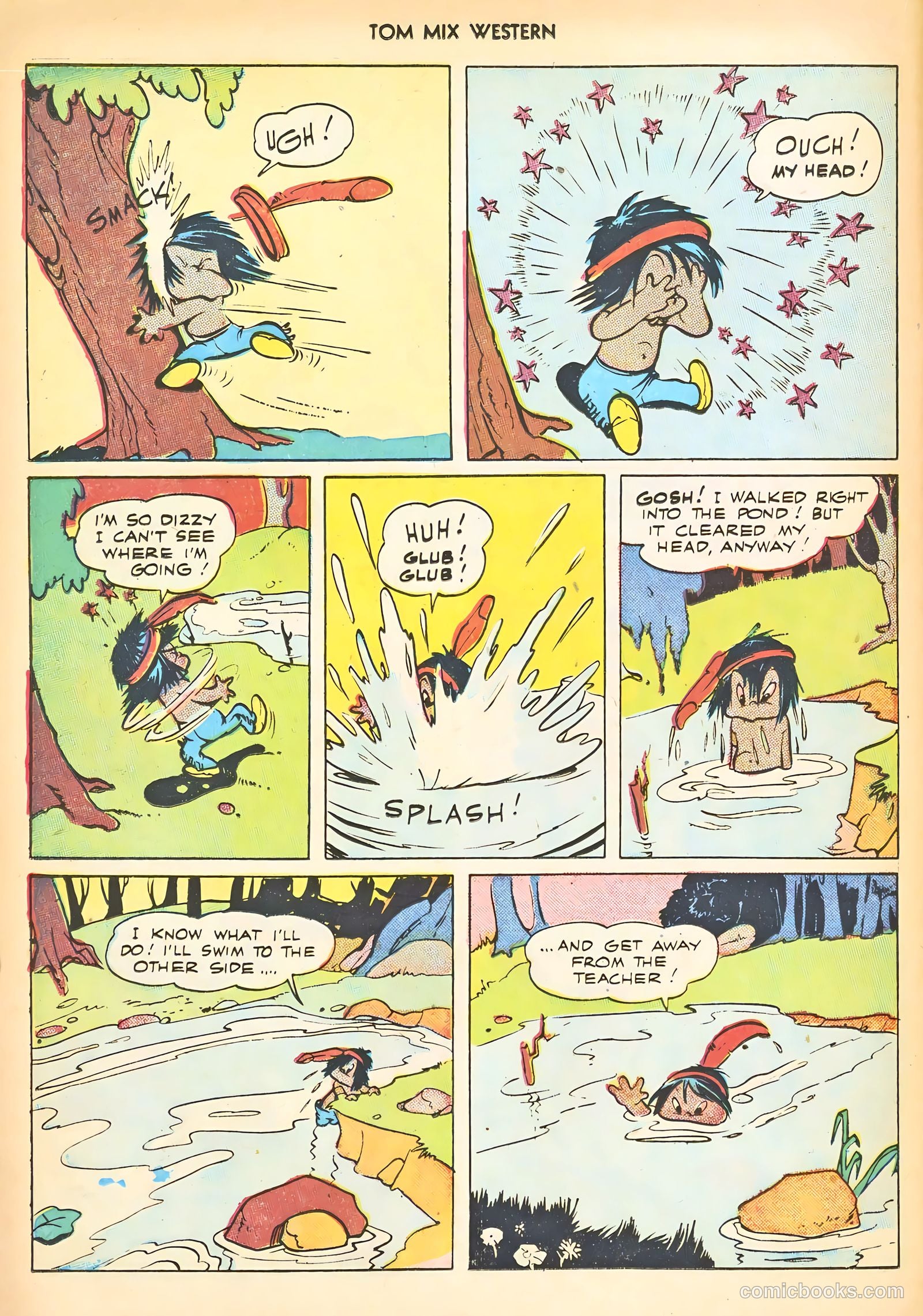 Tom Mix Western #3 (1948) — page 38 of 52