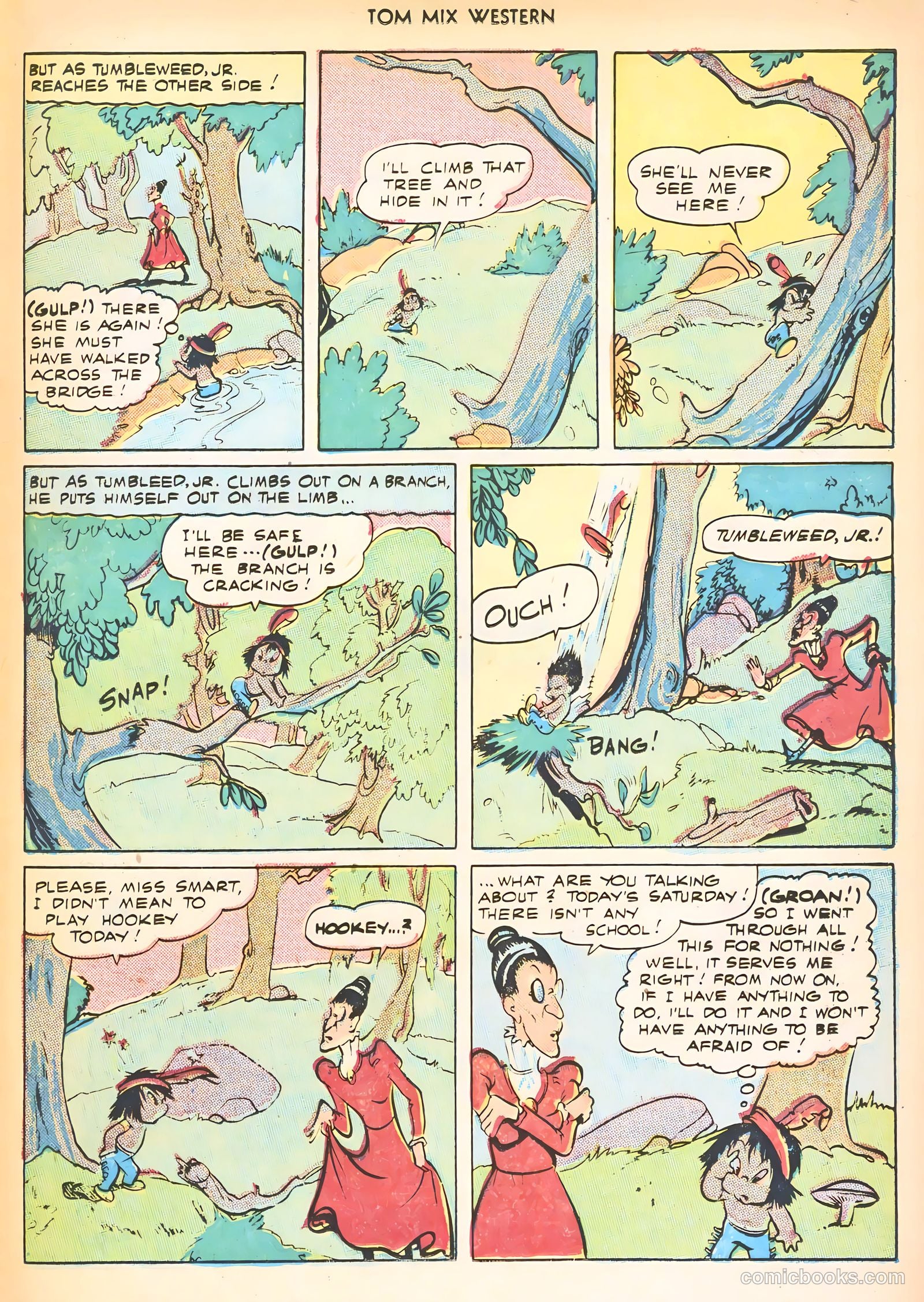 Tom Mix Western #3 (1948) — page 39 of 52