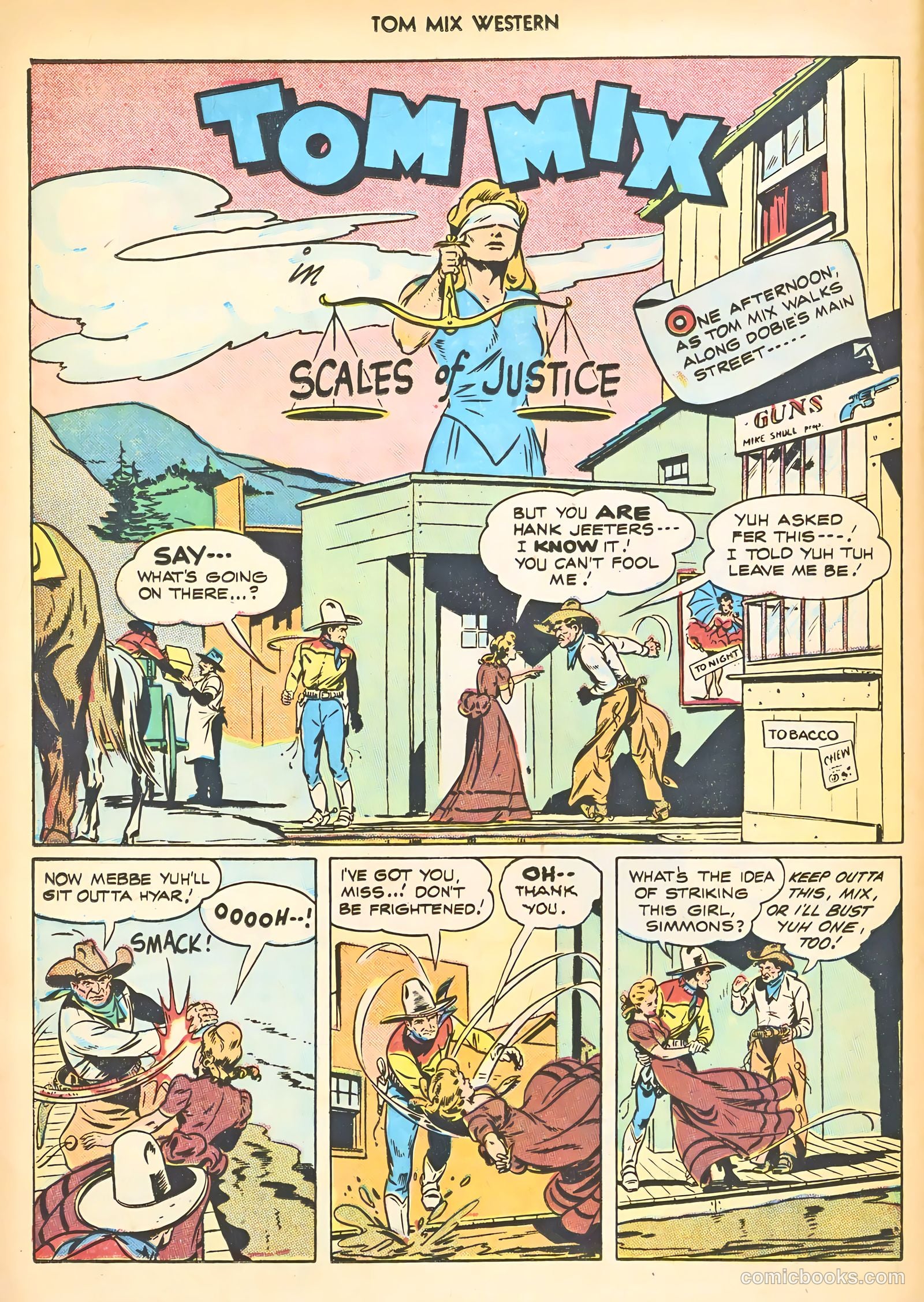Tom Mix Western #3 (1948) — page 42 of 52