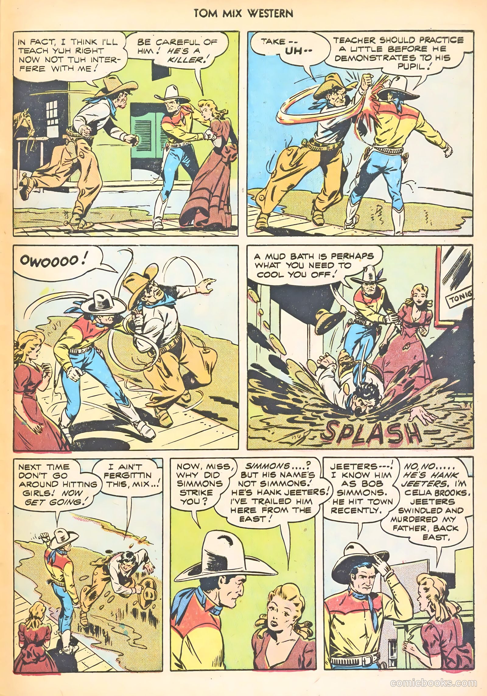 Tom Mix Western #3 (1948) — page 43 of 52