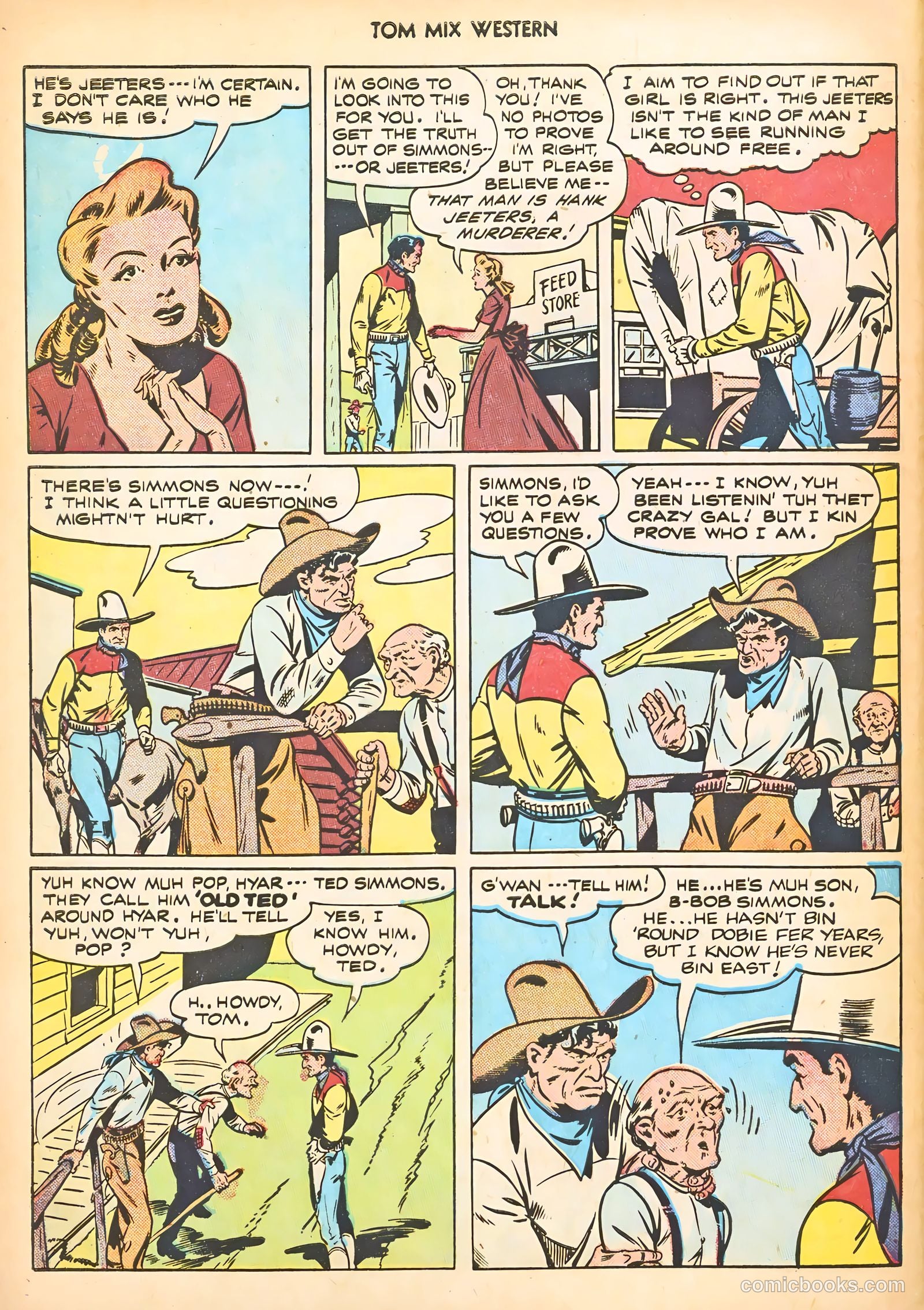 Tom Mix Western #3 (1948) — page 44 of 52