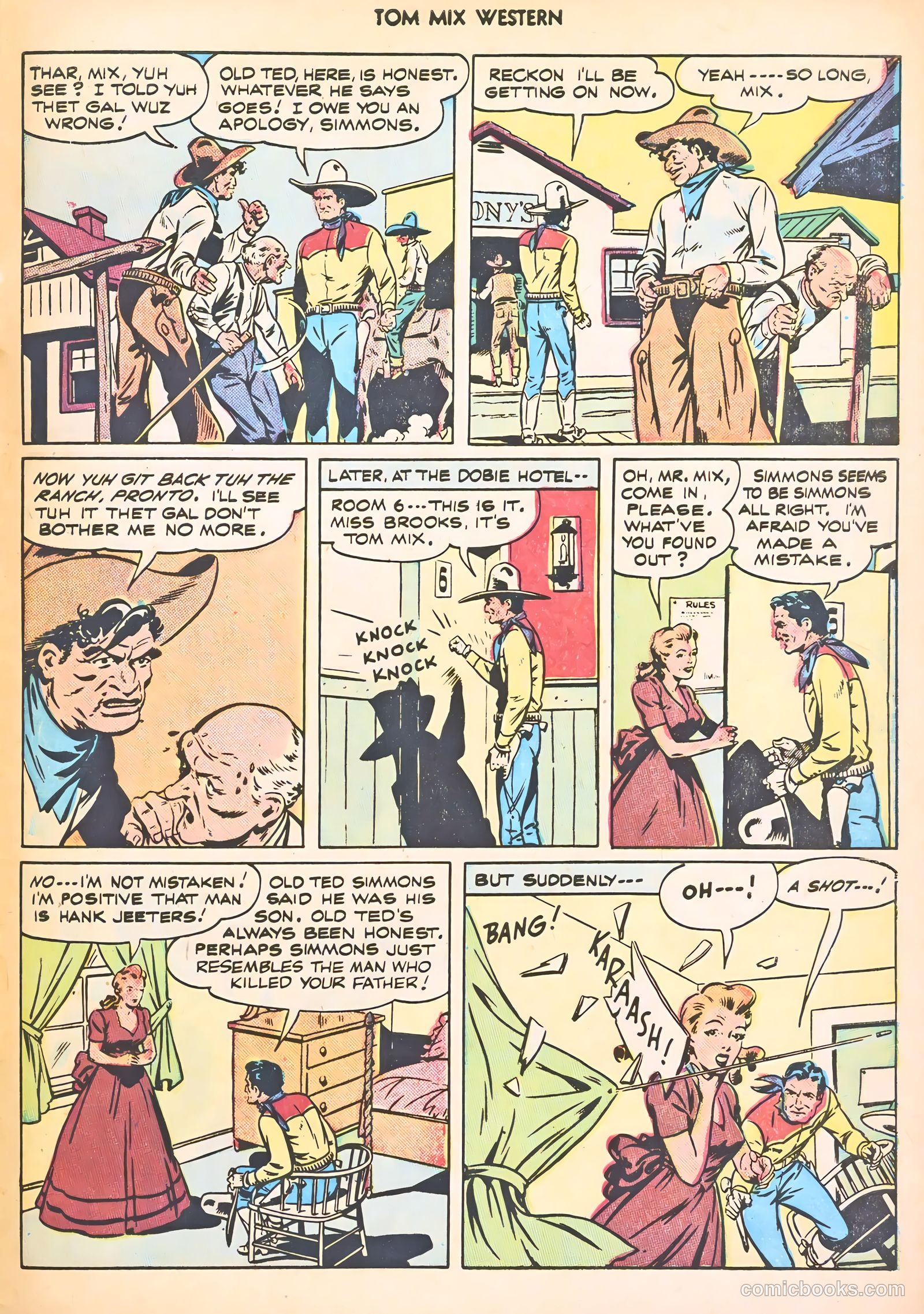 Tom Mix Western #3 (1948) — page 45 of 52