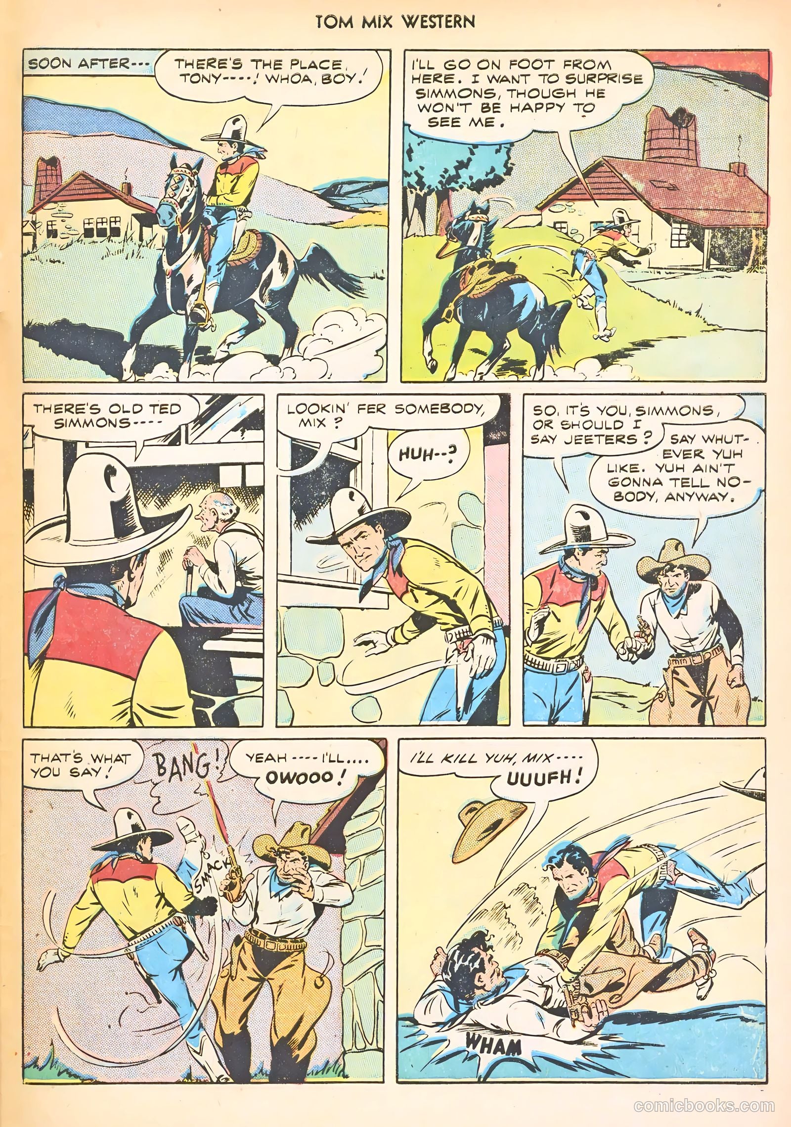 Tom Mix Western #3 (1948) — page 47 of 52