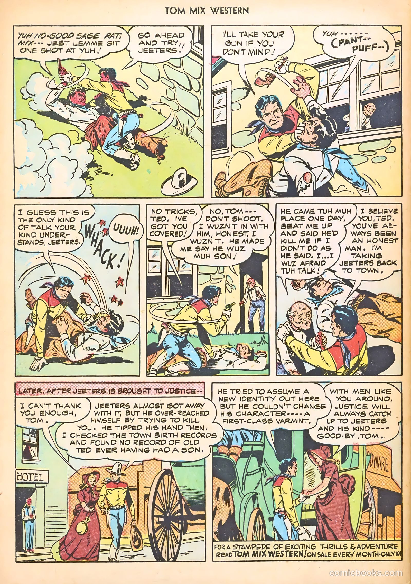 Tom Mix Western #3 (1948) — page 48 of 52