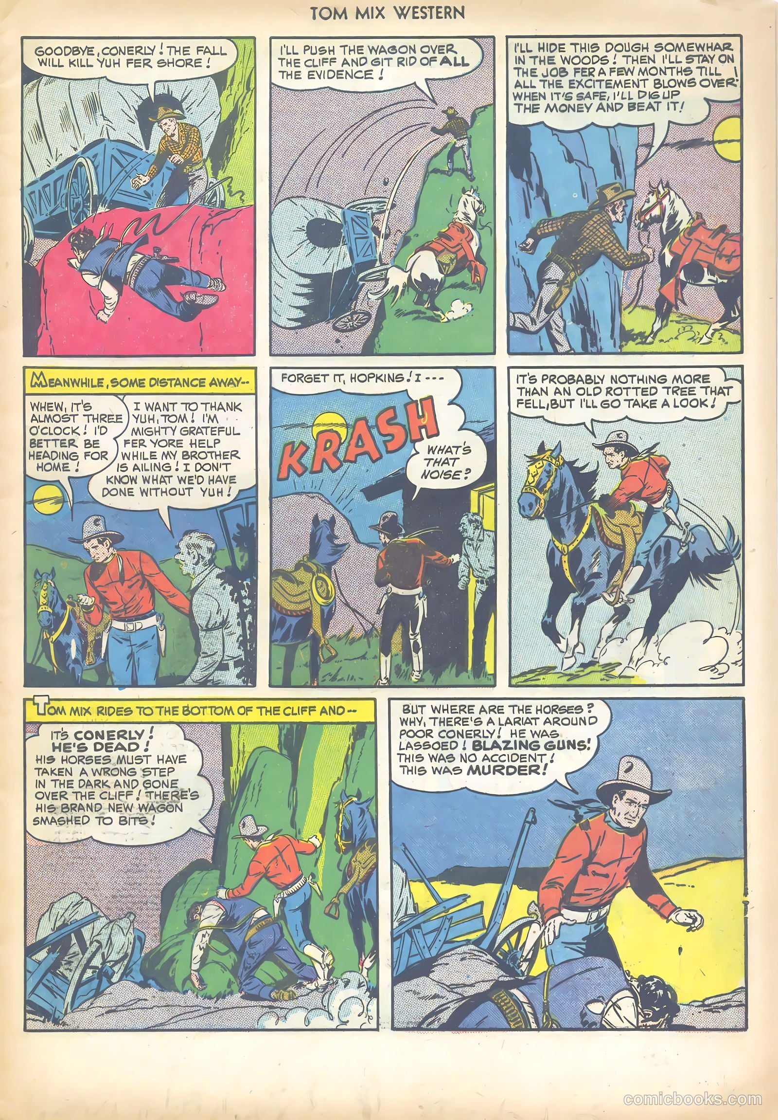 Tom Mix Western #30 (1950) — page 5 of 36