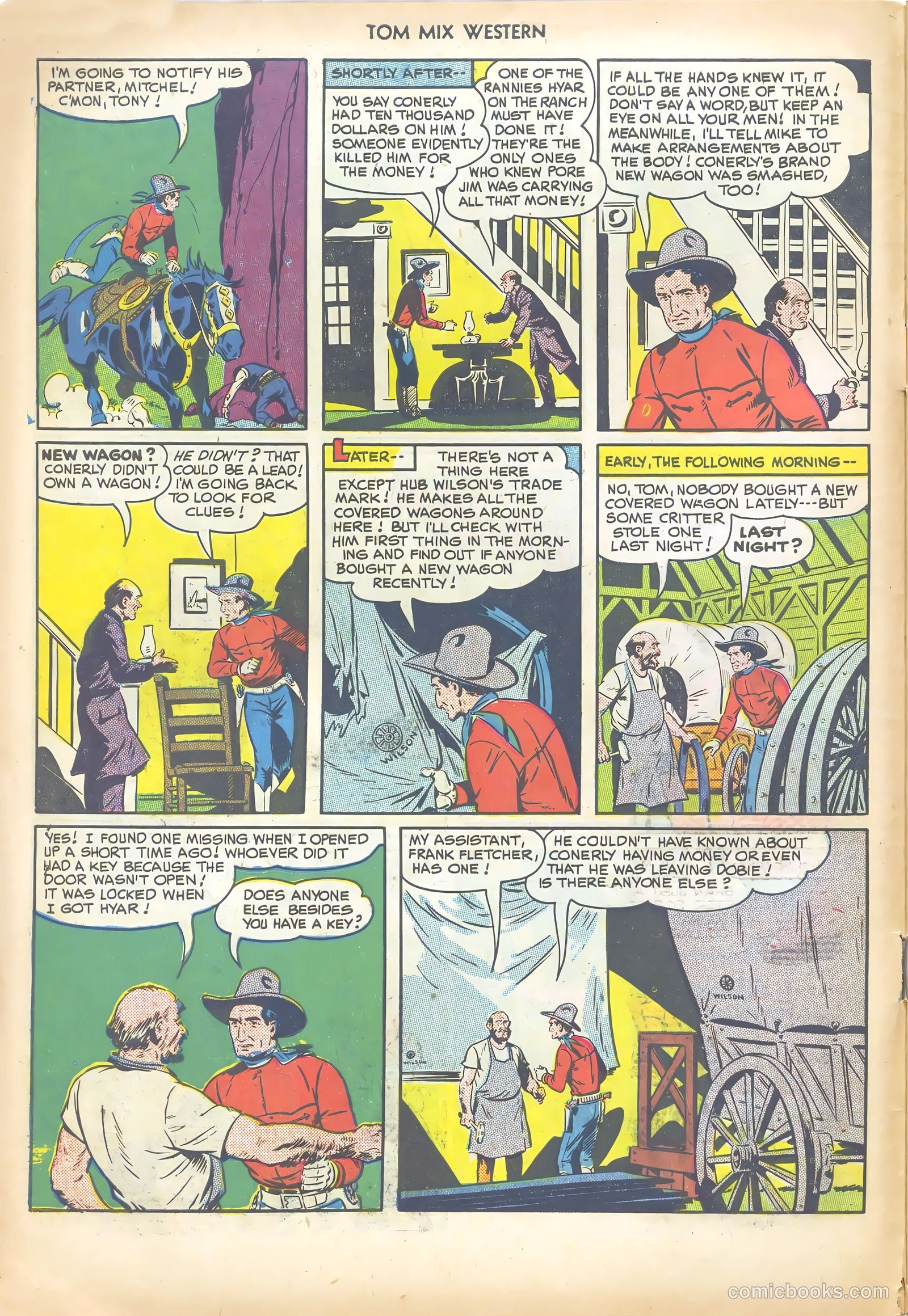 Tom Mix Western #30 (1950) — page 6 of 36