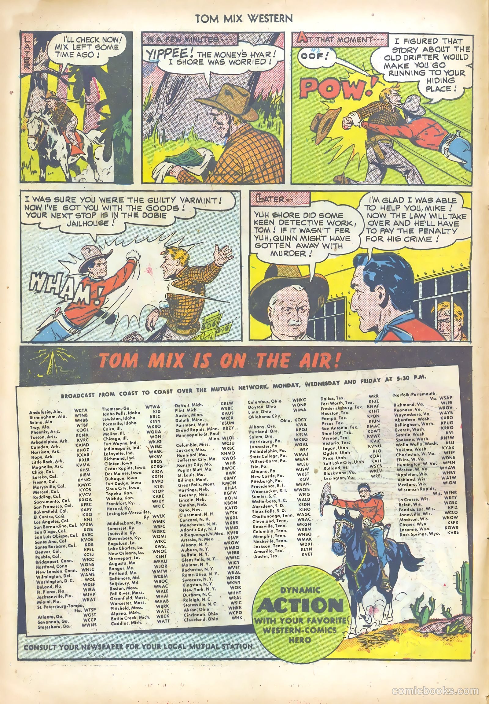 Tom Mix Western #30 (1950) — page 8 of 36