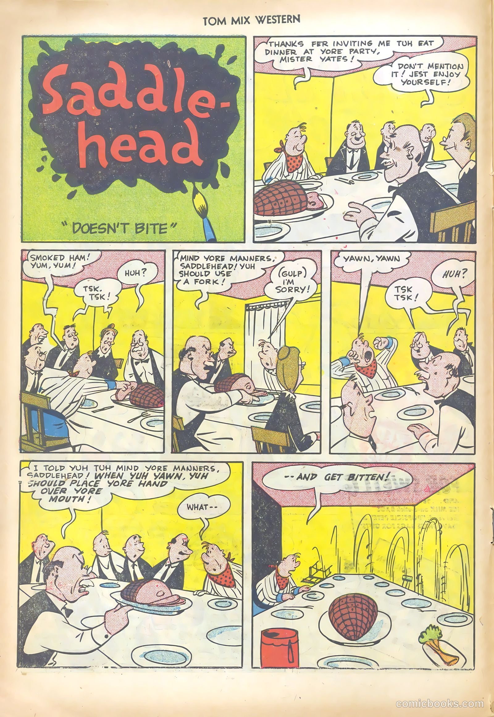 Tom Mix Western #30 (1950) — page 10 of 36