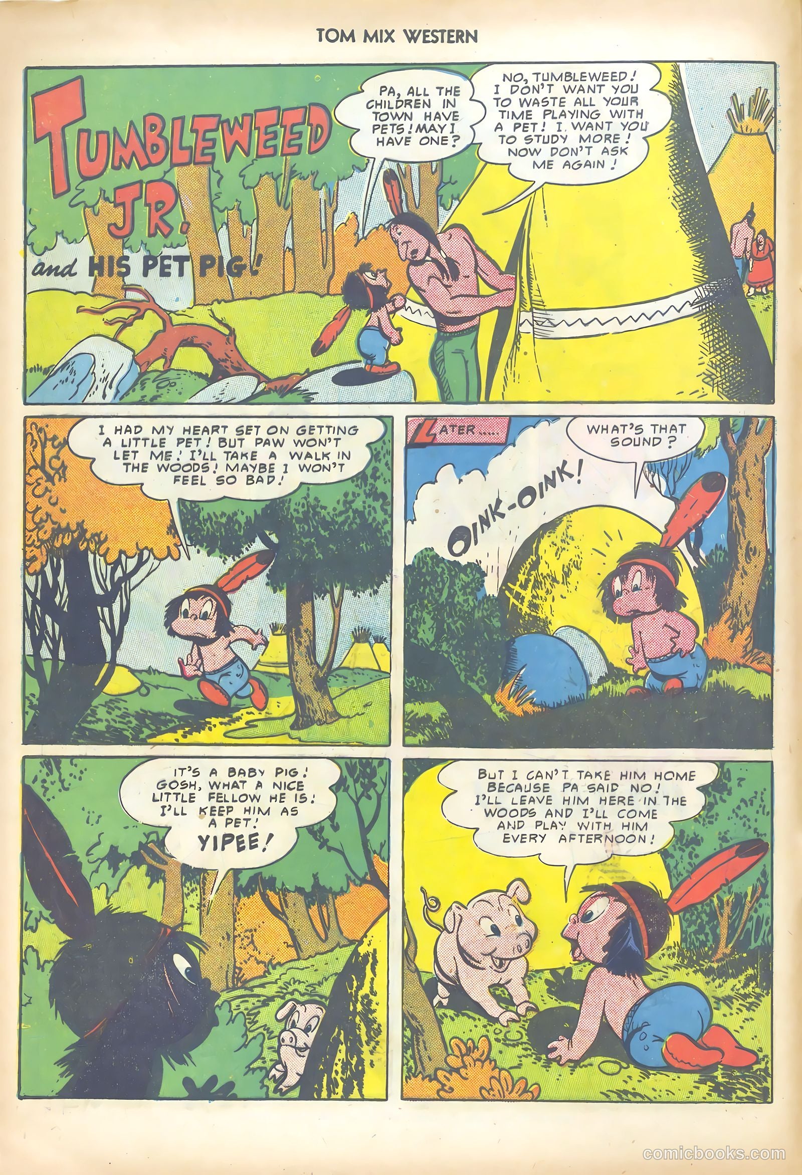 Tom Mix Western #30 (1950) — page 12 of 36