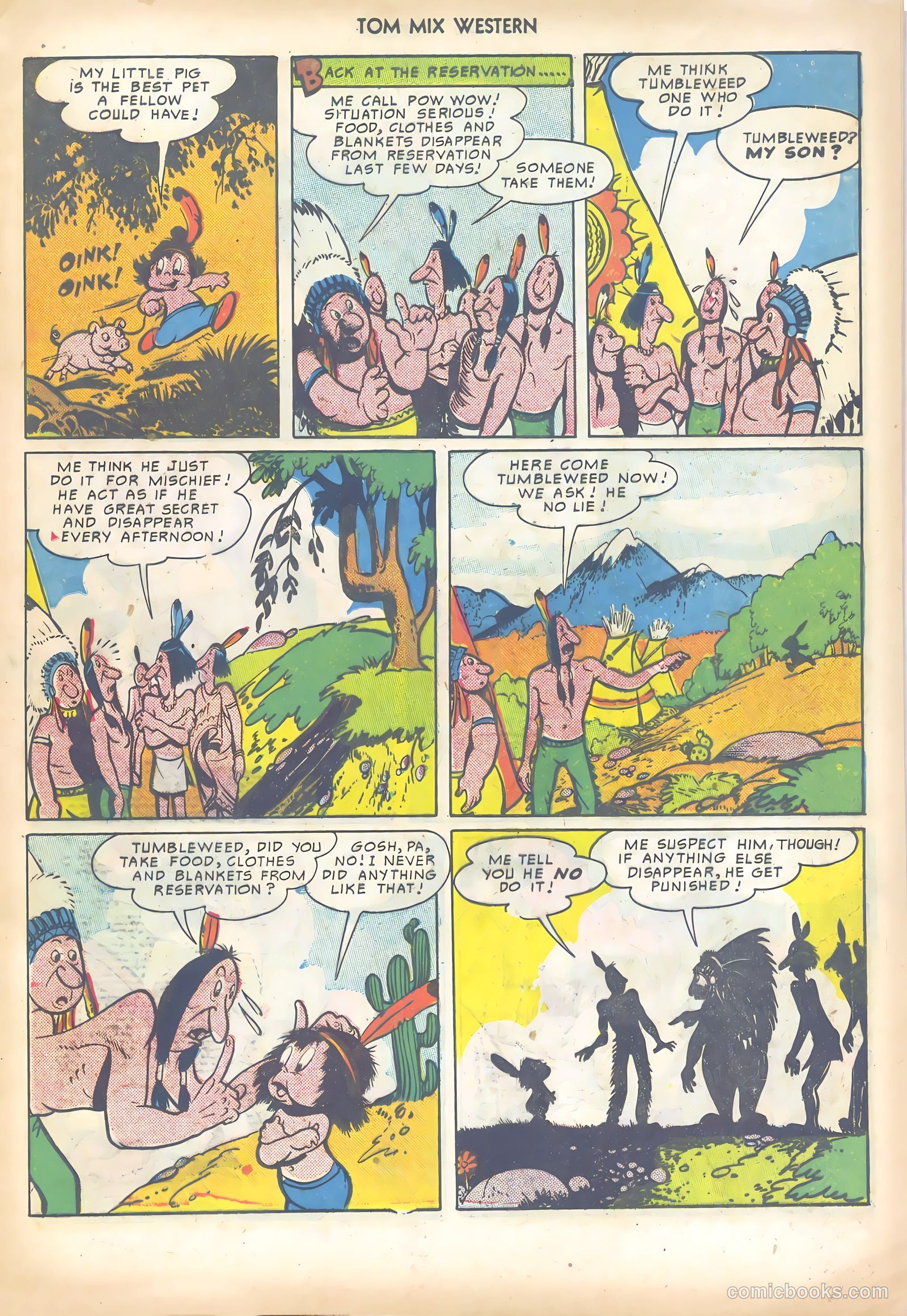 Tom Mix Western #30 (1950) — page 13 of 36