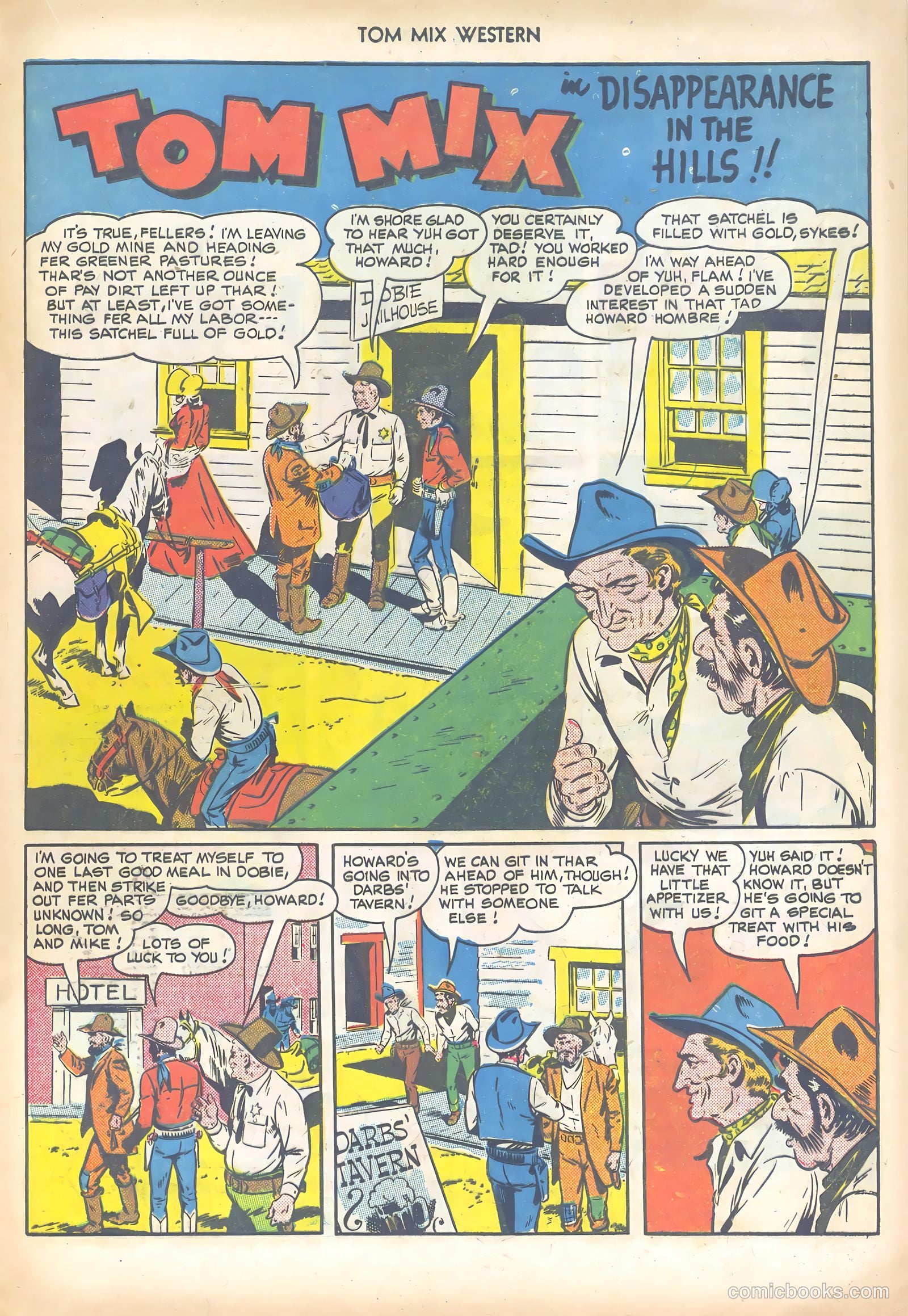 Tom Mix Western #30 (1950) — page 17 of 36