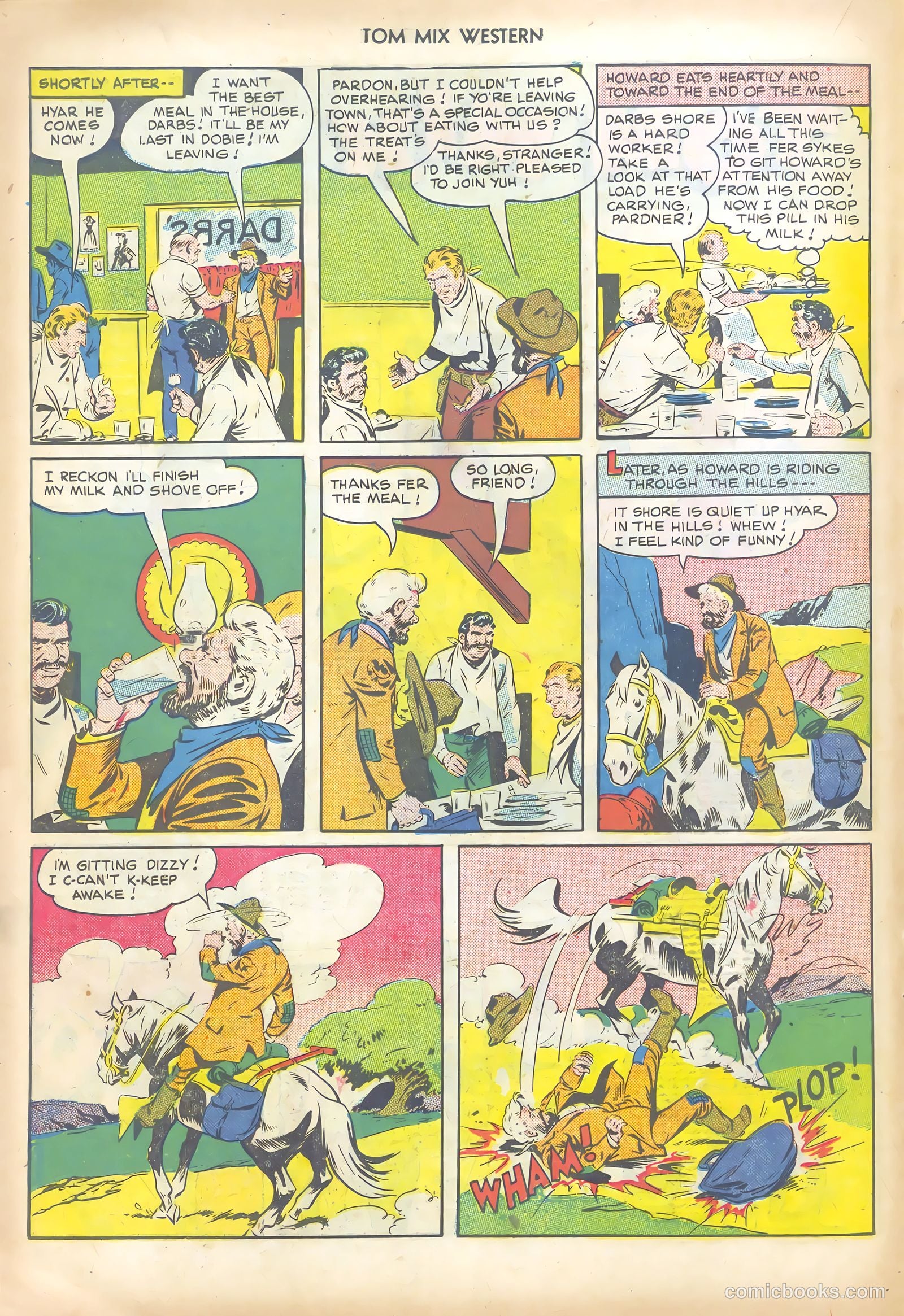 Tom Mix Western #30 (1950) — page 18 of 36