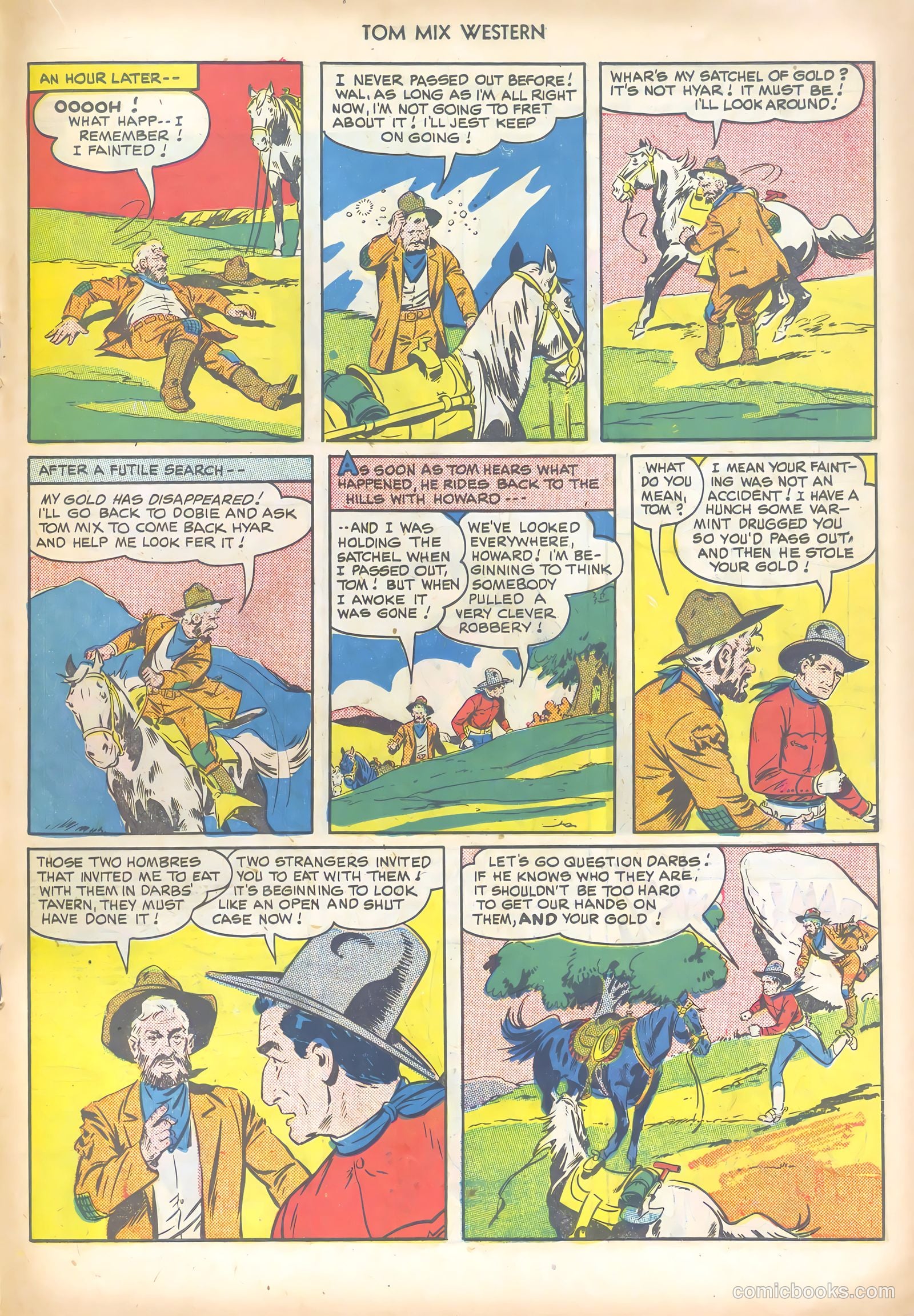 Tom Mix Western #30 (1950) — page 19 of 36
