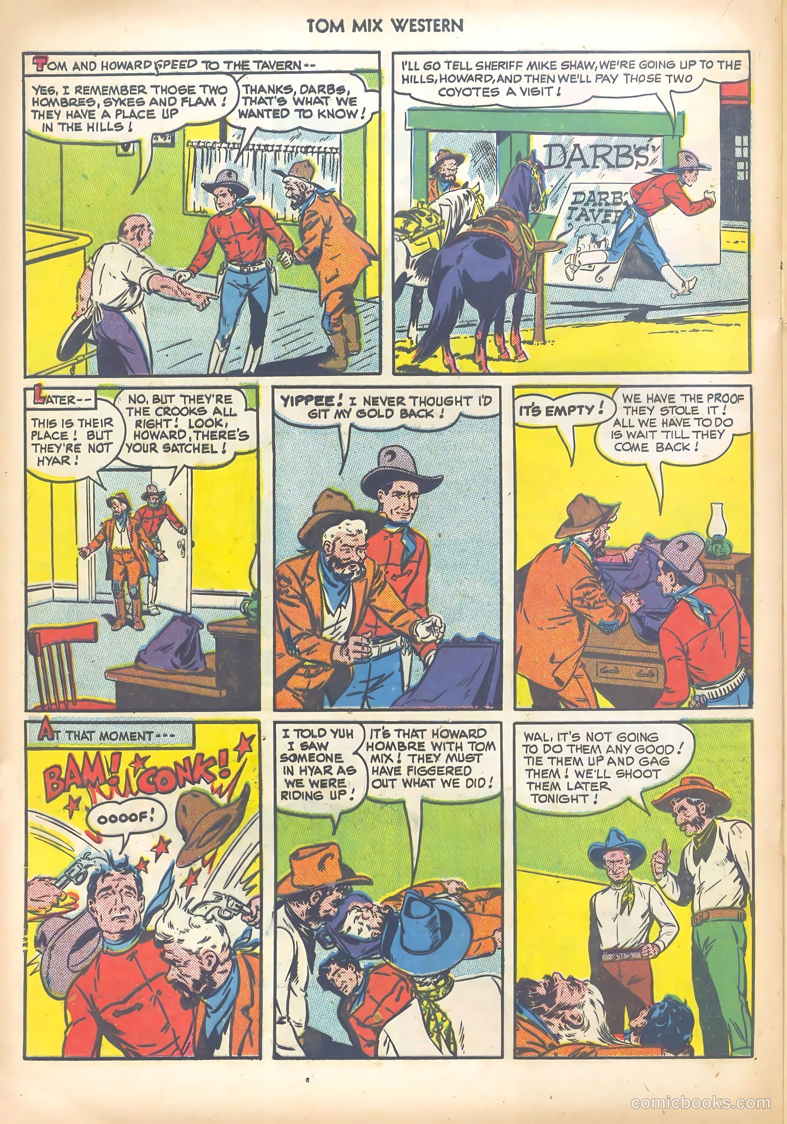 Tom Mix Western #30 (1950) — page 20 of 36