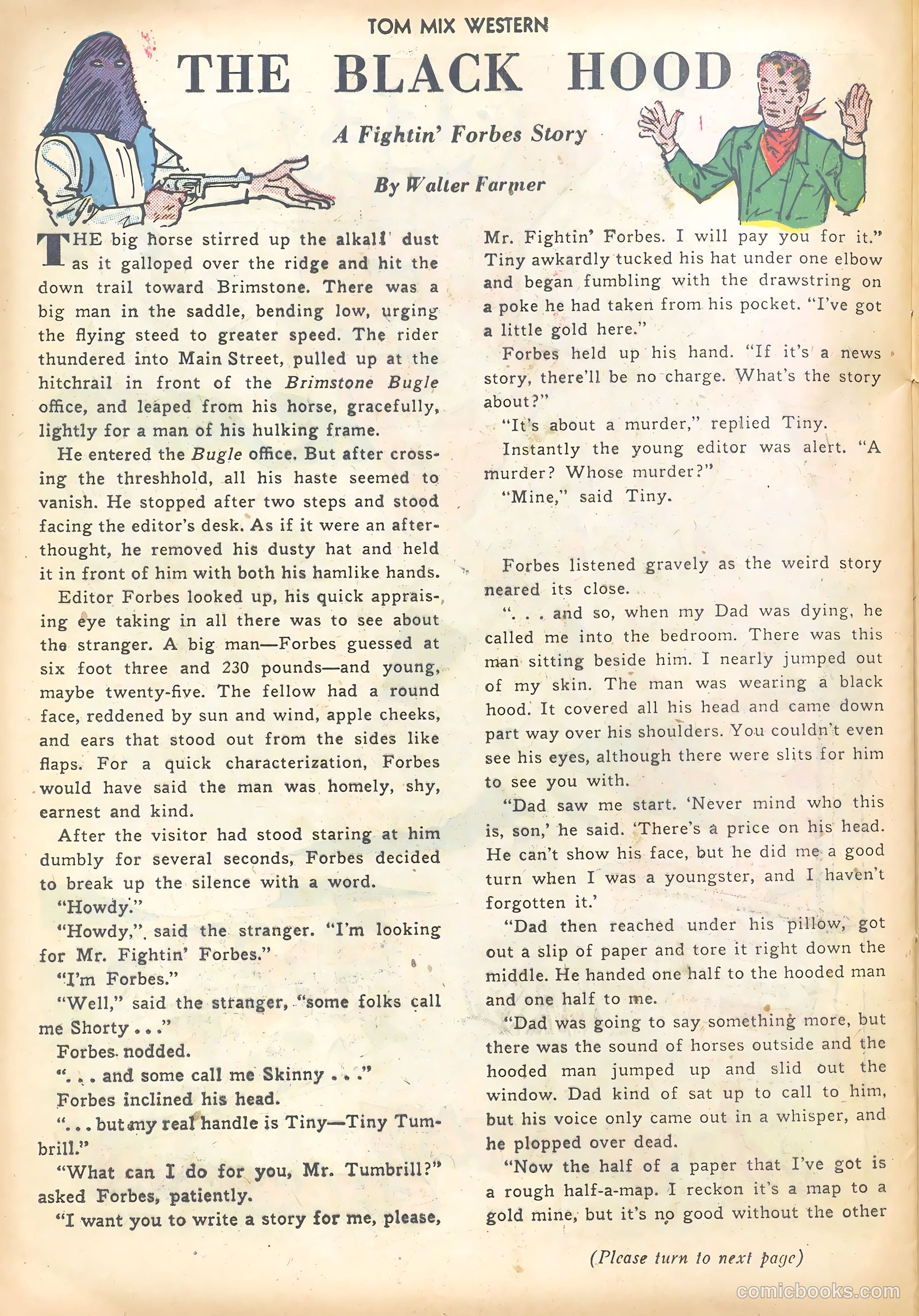 Tom Mix Western #30 (1950) — page 24 of 36