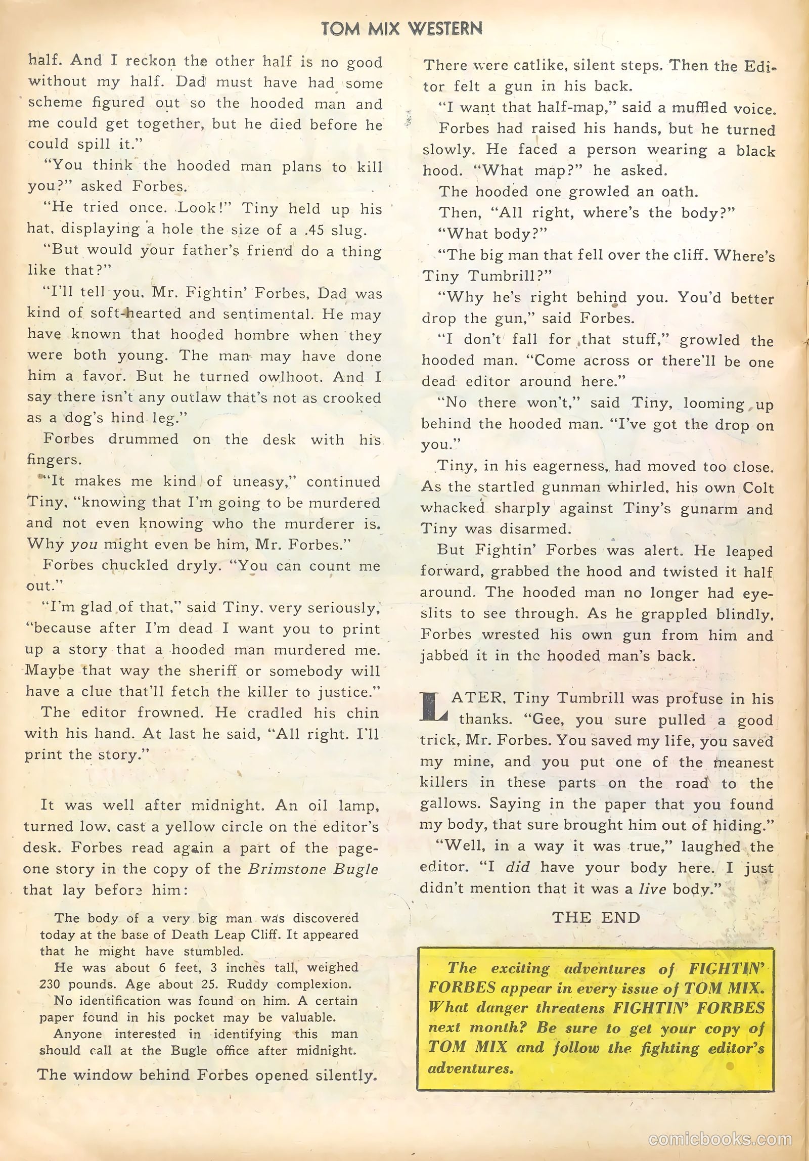 Tom Mix Western #30 (1950) — page 26 of 36
