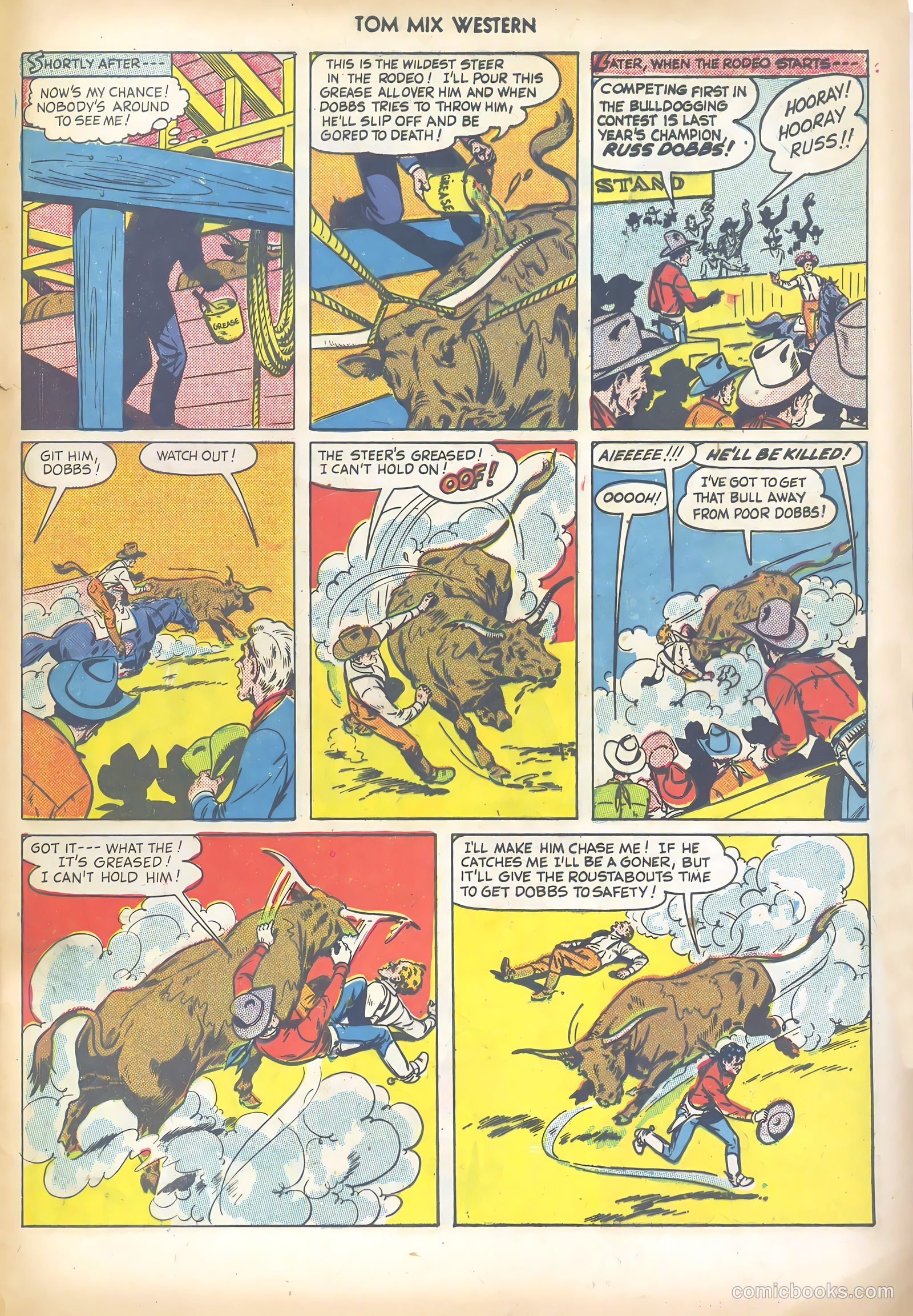 Tom Mix Western #30 (1950) — page 29 of 36