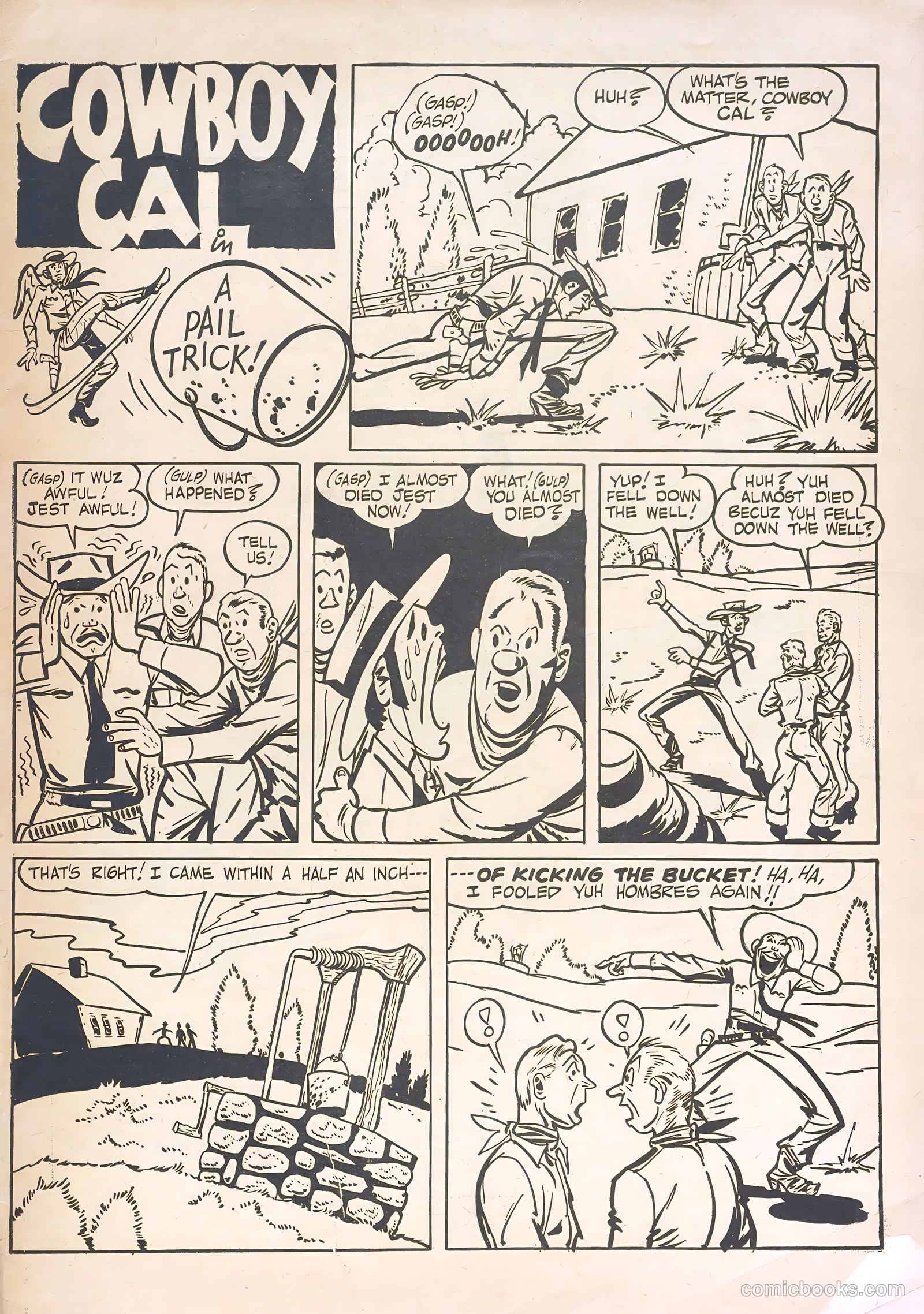 Tom Mix Western #30 (1950) — page 35 of 36