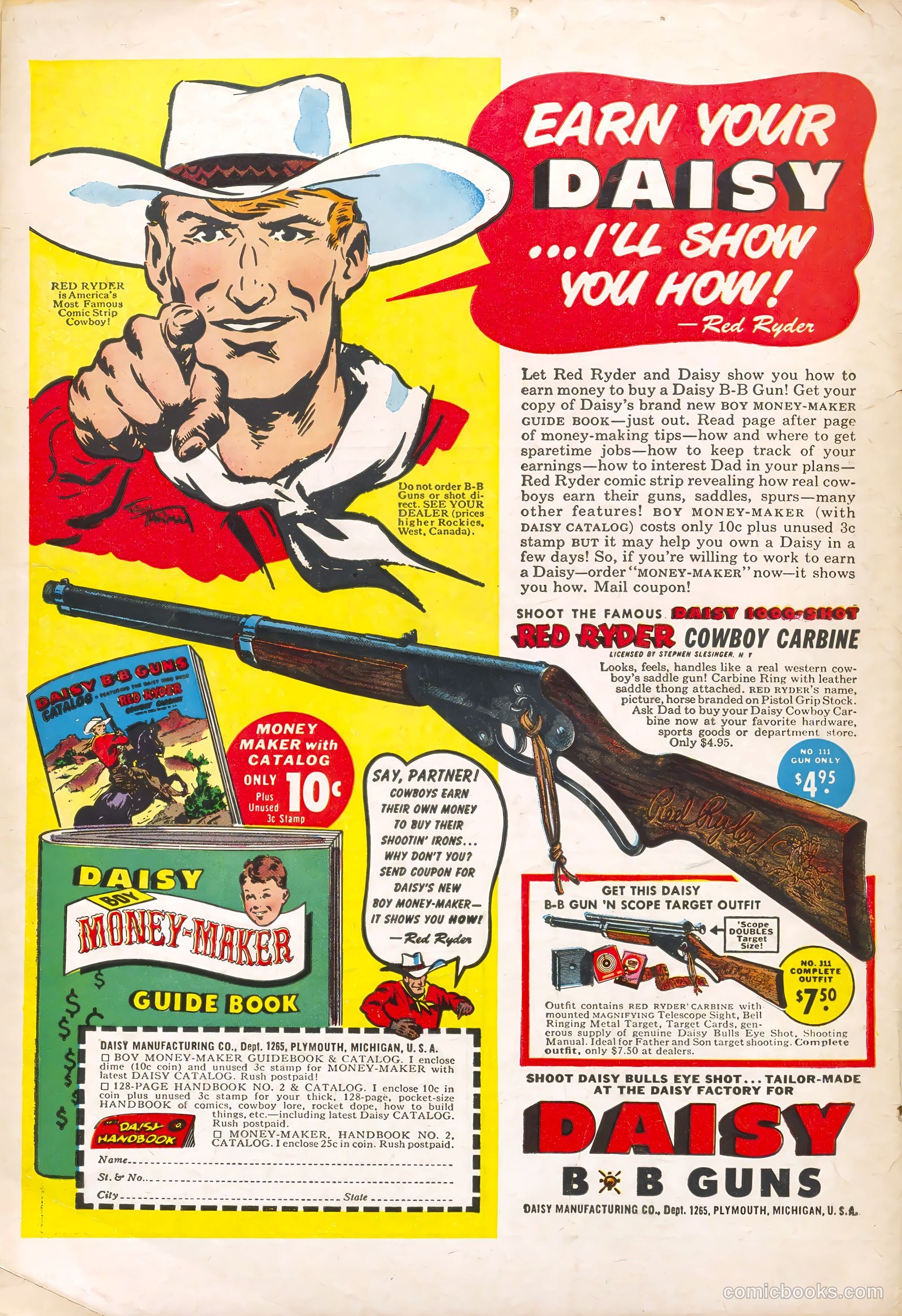 Tom Mix Western #30 (1950) — page 36 of 36