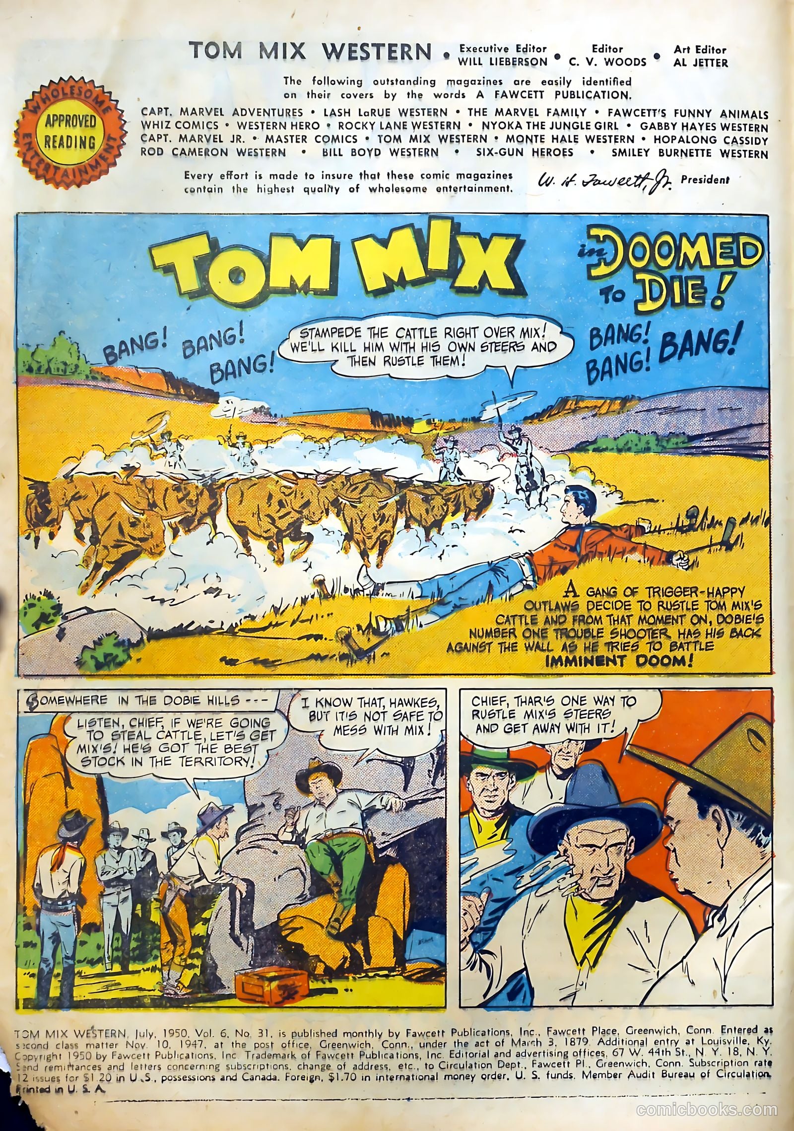 Tom Mix Western #31 (1950) — page 5 of 53