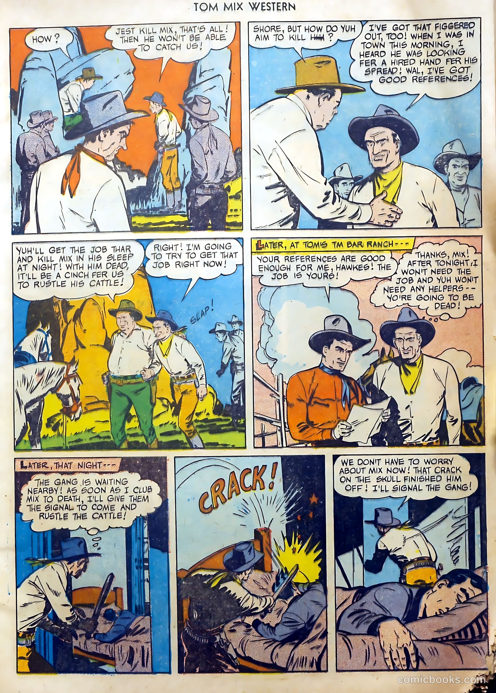Tom Mix Western #31 (1950) — page 6 of 53