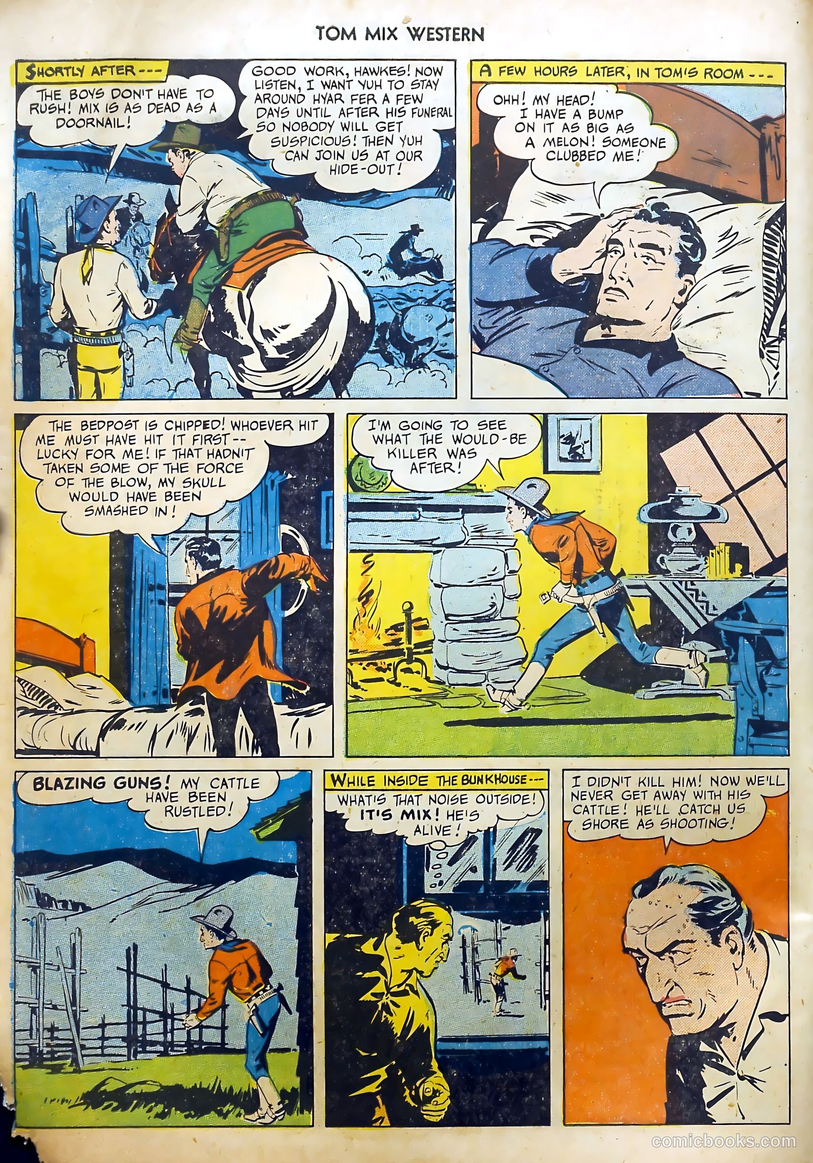 Tom Mix Western #31 (1950) — page 7 of 53