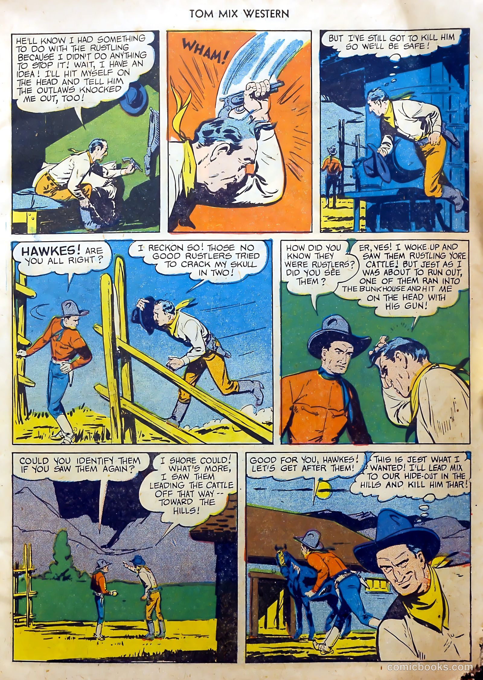 Tom Mix Western #31 (1950) — page 8 of 53